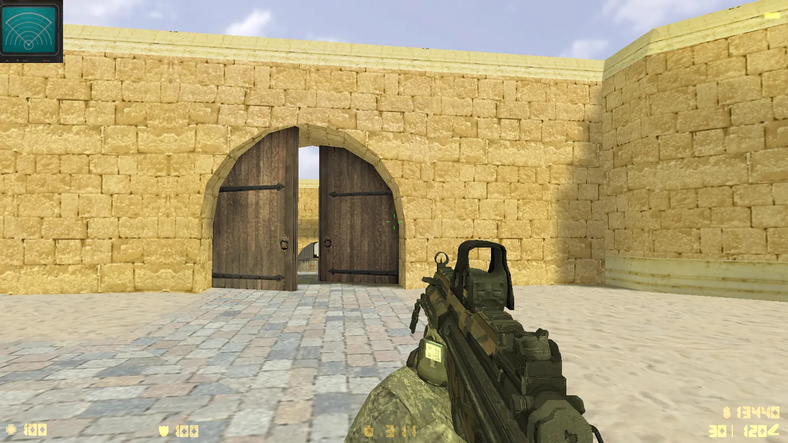 CS 1.6 Modern Warfare 3 — тематическая сборка с 10 новинками: модели MW3, звуки, меню и поддержка онлайн/ботов — скриншот 19