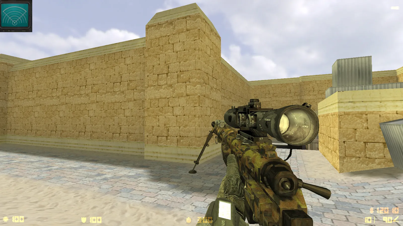 CS 1.6 Modern Warfare 3 — тематическая сборка с 10 новинками: модели MW3, звуки, меню и поддержка онлайн/ботов — скриншот 22