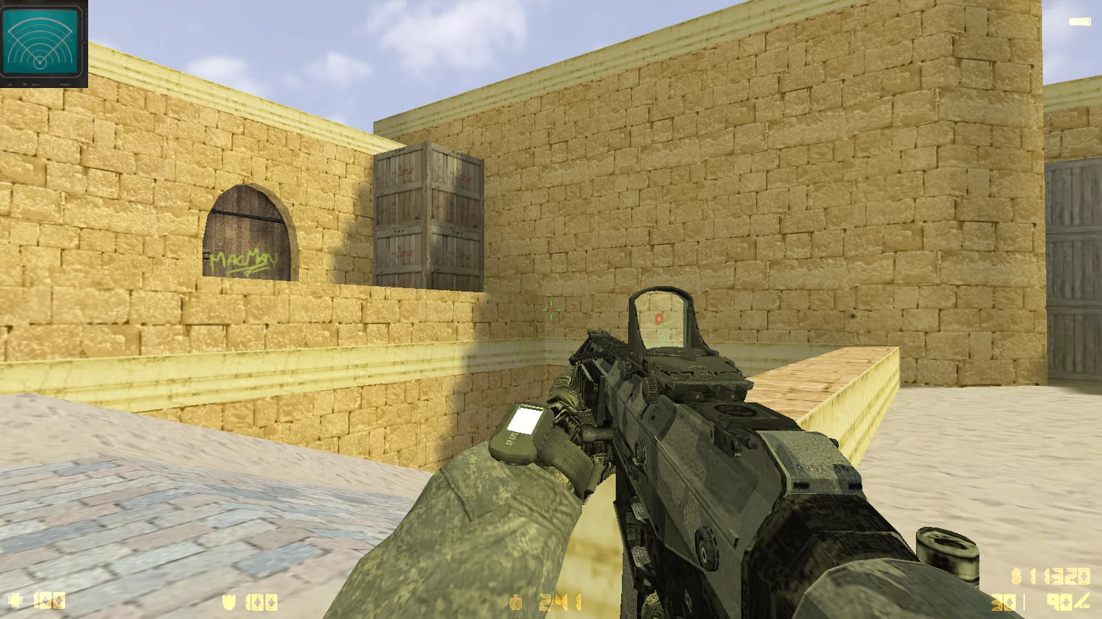 CS 1.6 Modern Warfare 3 — тематическая сборка с 10 новинками: модели MW3, звуки, меню и поддержка онлайн/ботов — скриншот 24