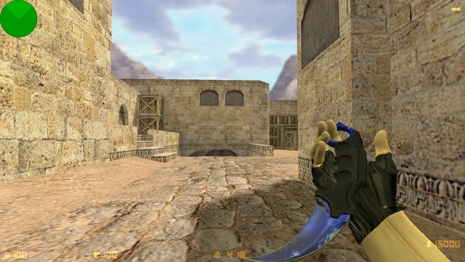 Скачать CS 1.6 от Magisto: блогерская сборка с Dust2, керамбитом, M9, меню-музыкой и оптимальным конфигом - Скриншот