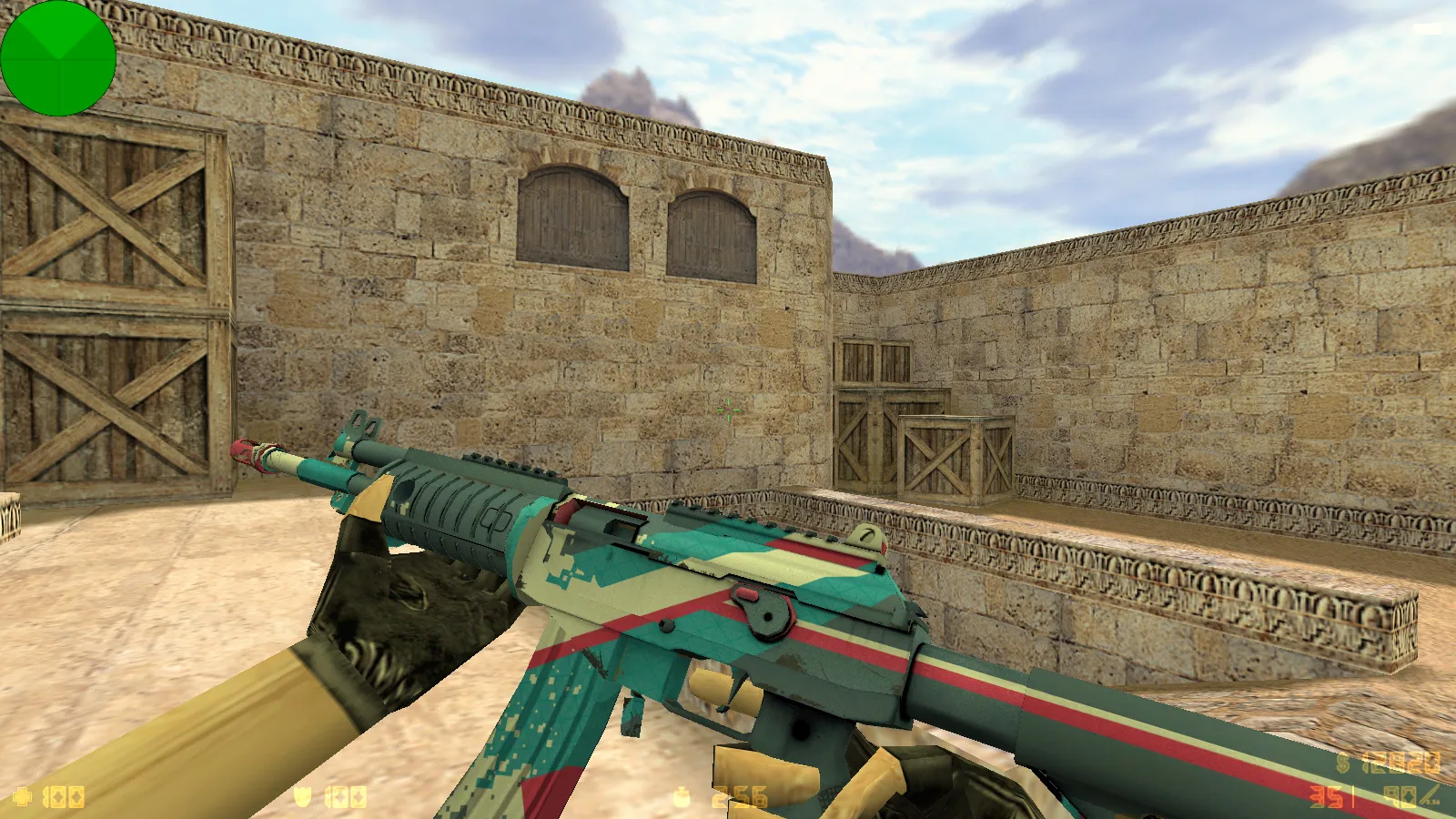 CS 1.6 от Малого: блогерская сборка с скинами, черным меню и оптимизированным config.cfg — скриншот 11