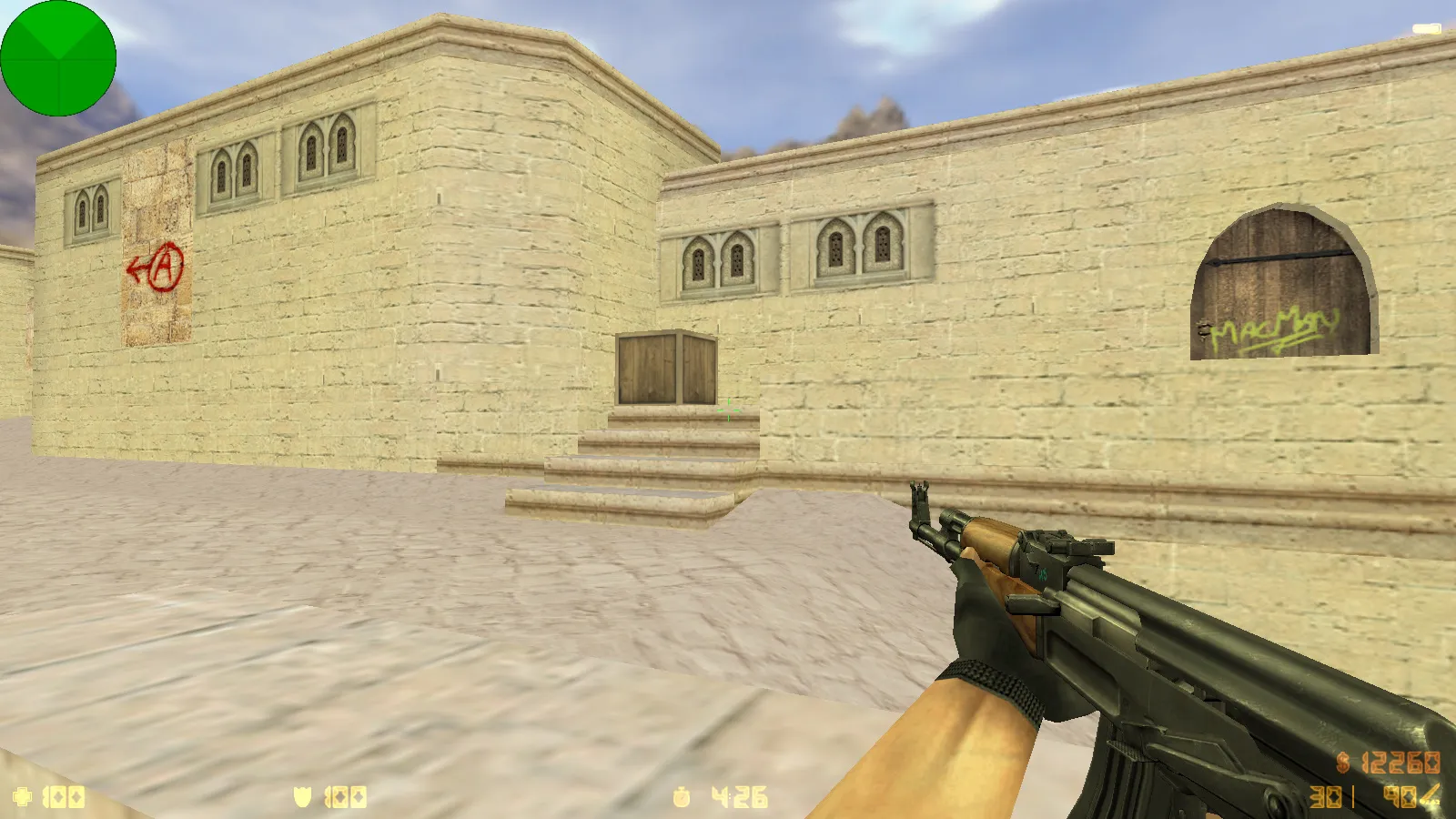 Скачать CS 1.6 Modern — сборка с 22 HD-моделями оружия, светло-серым меню, звуками и оптимизированным конфигом - Скриншот