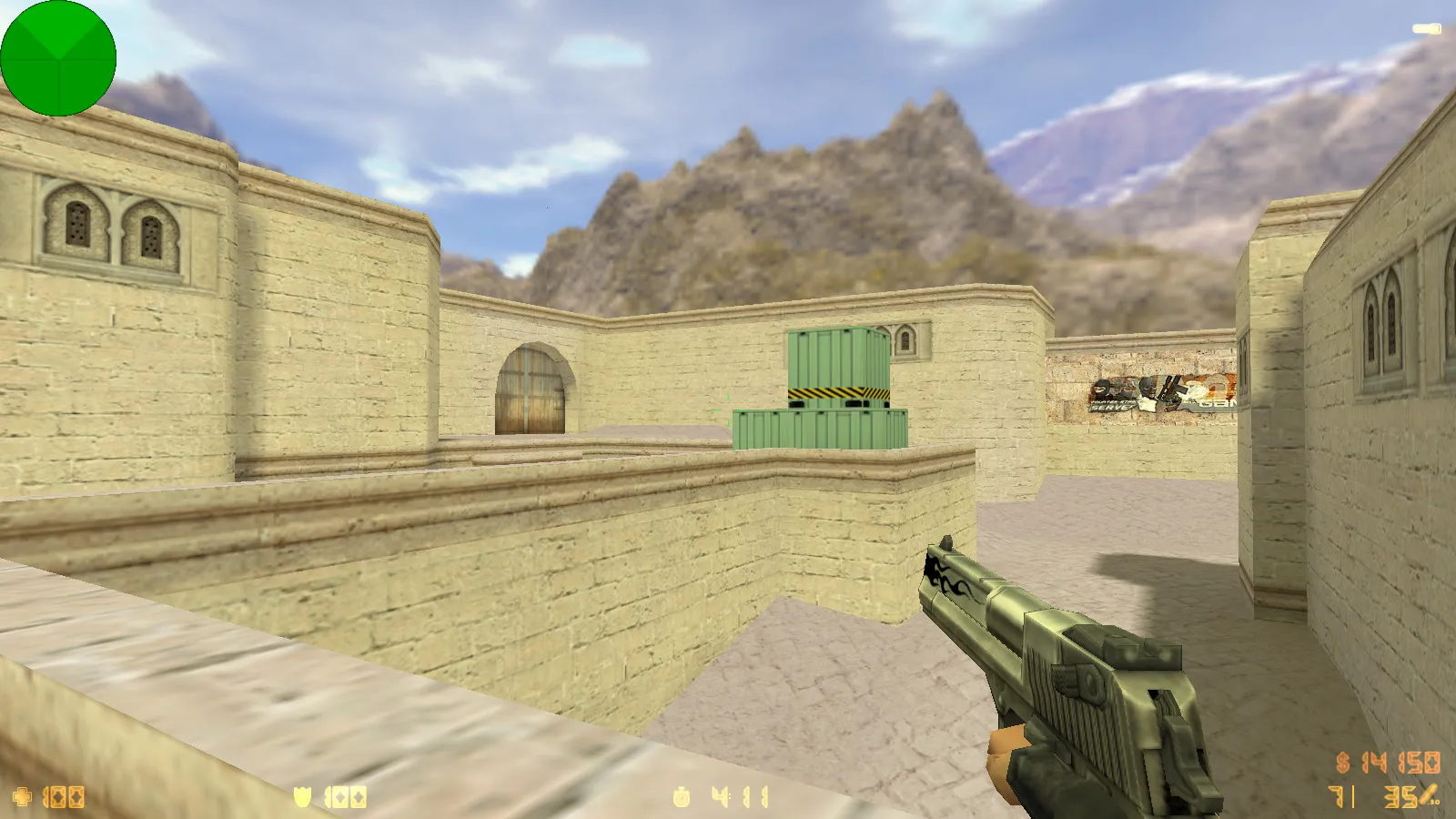 CS 1.6 Modern — сборка с 22 HD-моделями оружия, светло-серым меню, звуками и оптимизированным конфигом — скриншот 7
