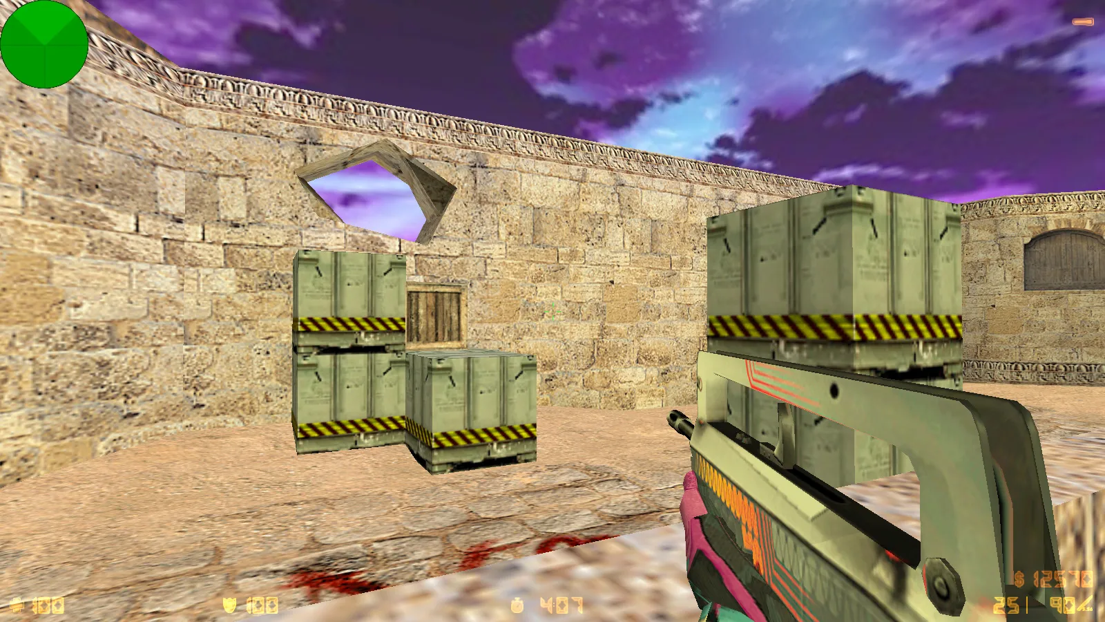 CS 1.6 от NAKAMI: сборка с 8 апдейтами, скины, светящиеся модели, музыка в меню и оптимизированный конфиг — скриншот 10
