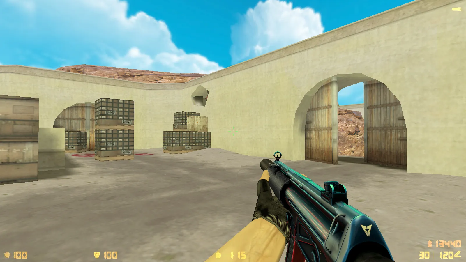 CS 1.6 Neon Revolution — скины оружия v_/p_/w_, неоновые модели и оптимизированный конфиг — скриншот 25