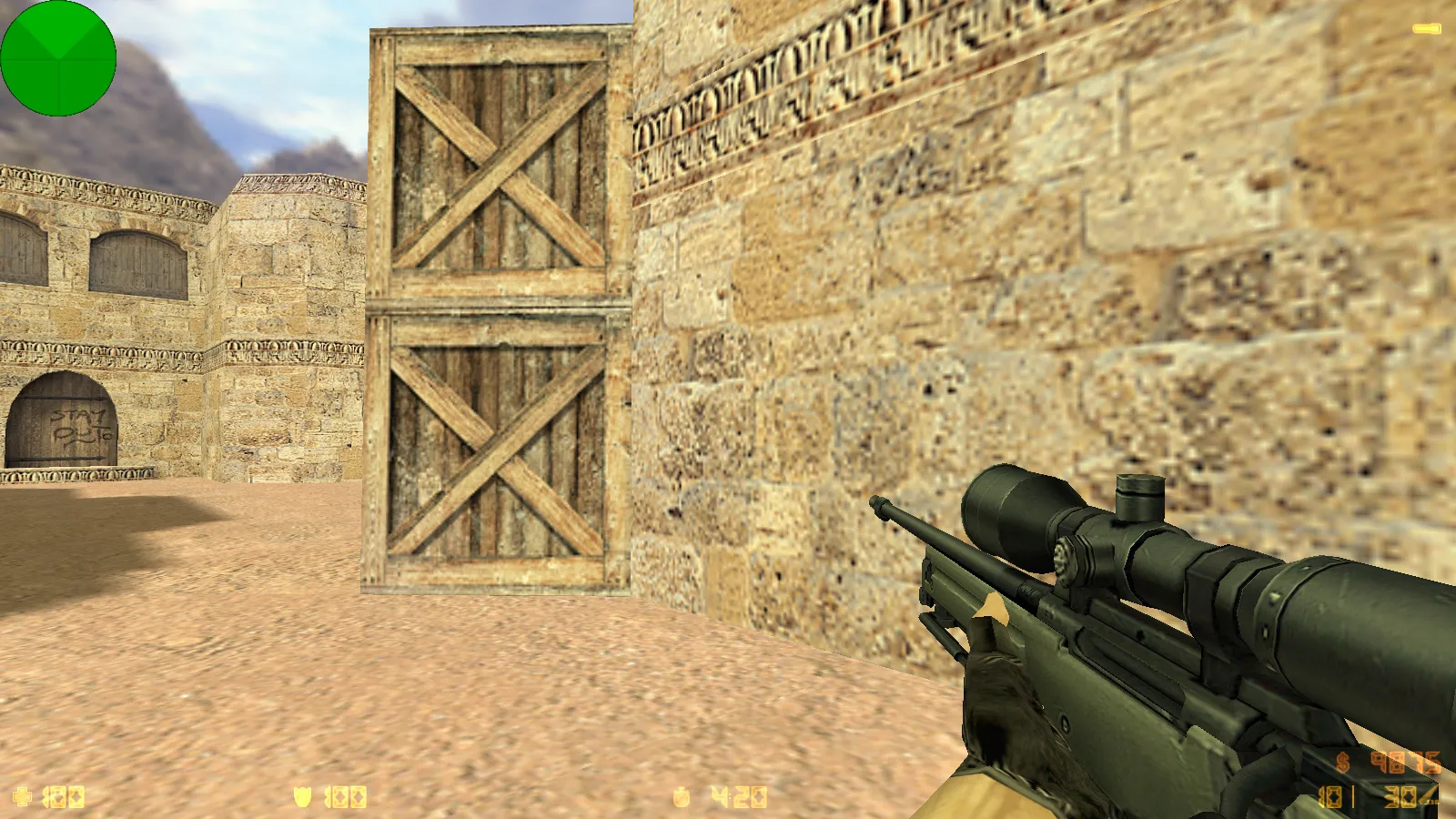CS 1.6 New Generation (4554/8610) — прокачанная сборка: оружие v_/p_/w_, меню, логотип, чистый config.cfg — скриншот 6