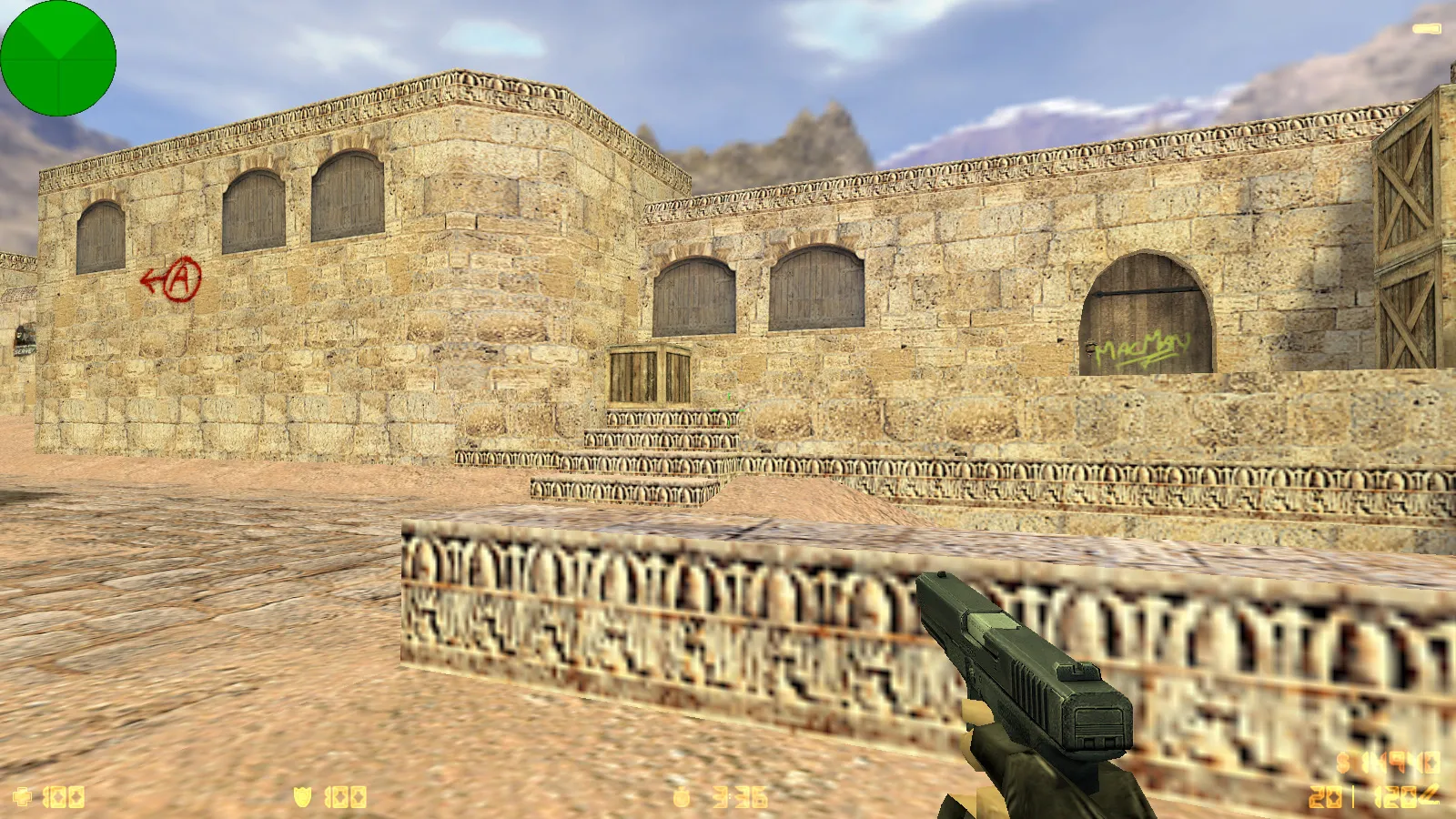 CS 1.6 New Generation (4554/8610) — прокачанная сборка: оружие v_/p_/w_, меню, логотип, чистый config.cfg — скриншот 9