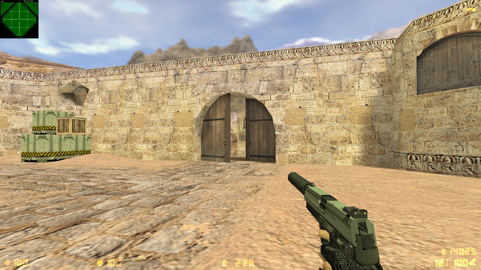 CS 1.6 New Style: HD-скины 29 шт, темная тема меню, зеленый фон и оптимизированный конфиг для комфортной игры — скриншот 8