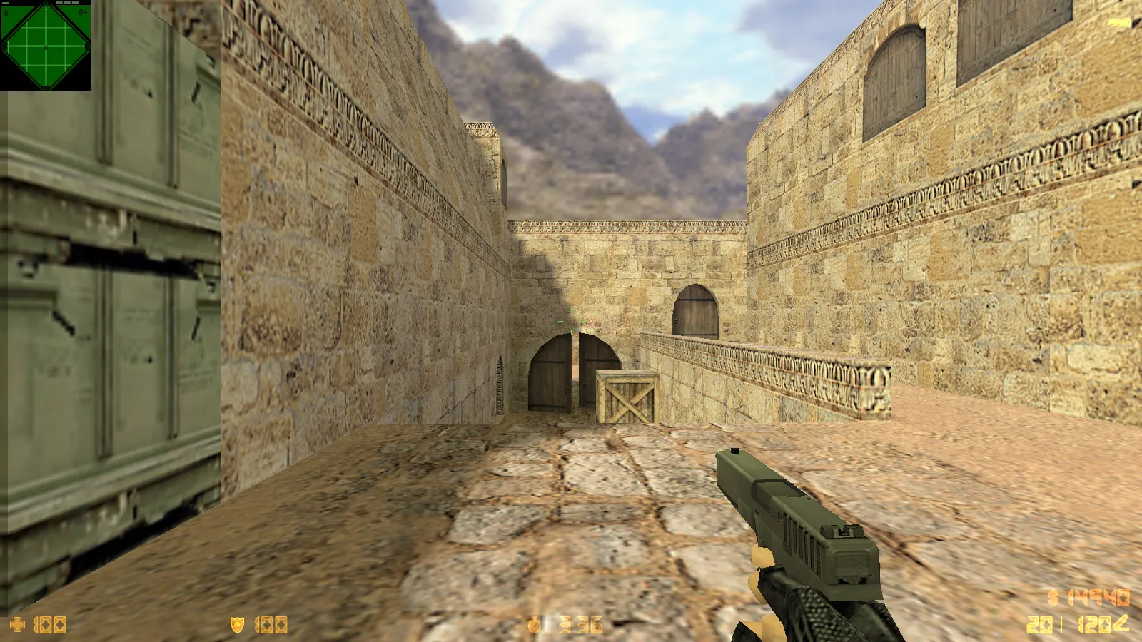 CS 1.6 New Style: HD-скины 29 шт, темная тема меню, зеленый фон и оптимизированный конфиг для комфортной игры — скриншот 9