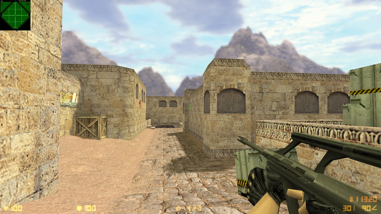 CS 1.6 New Style: HD-скины 29 шт, темная тема меню, зеленый фон и оптимизированный конфиг для комфортной игры — скриншот 12