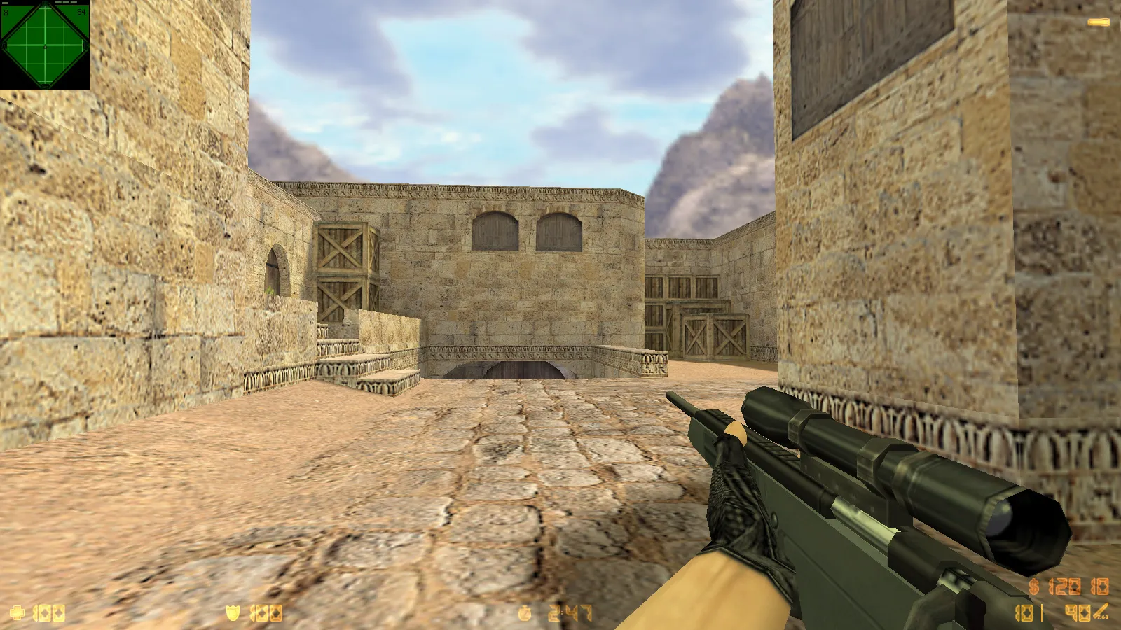 CS 1.6 New Style: HD-скины 29 шт, темная тема меню, зеленый фон и оптимизированный конфиг для комфортной игры — скриншот 14