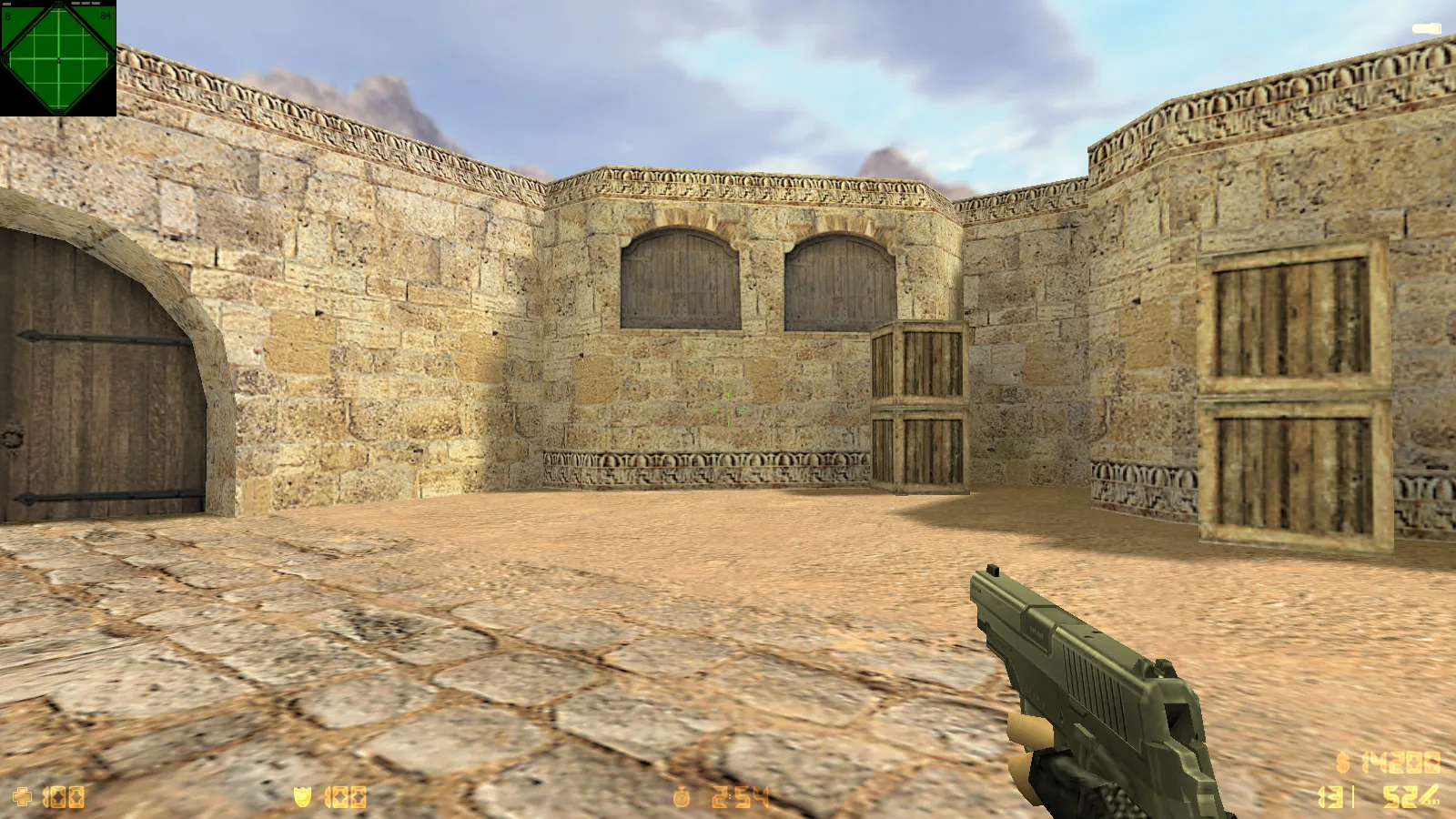 CS 1.6 New Style: HD-скины 29 шт, темная тема меню, зеленый фон и оптимизированный конфиг для комфортной игры — скриншот 18