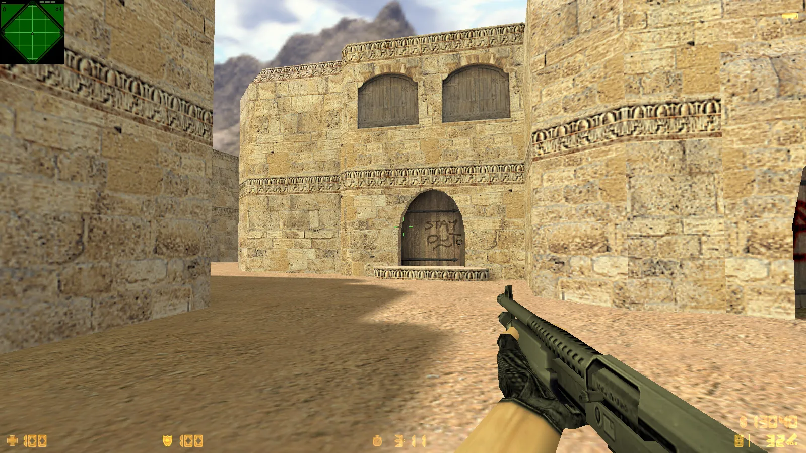 CS 1.6 New Style: HD-скины 29 шт, темная тема меню, зеленый фон и оптимизированный конфиг для комфортной игры — скриншот 21