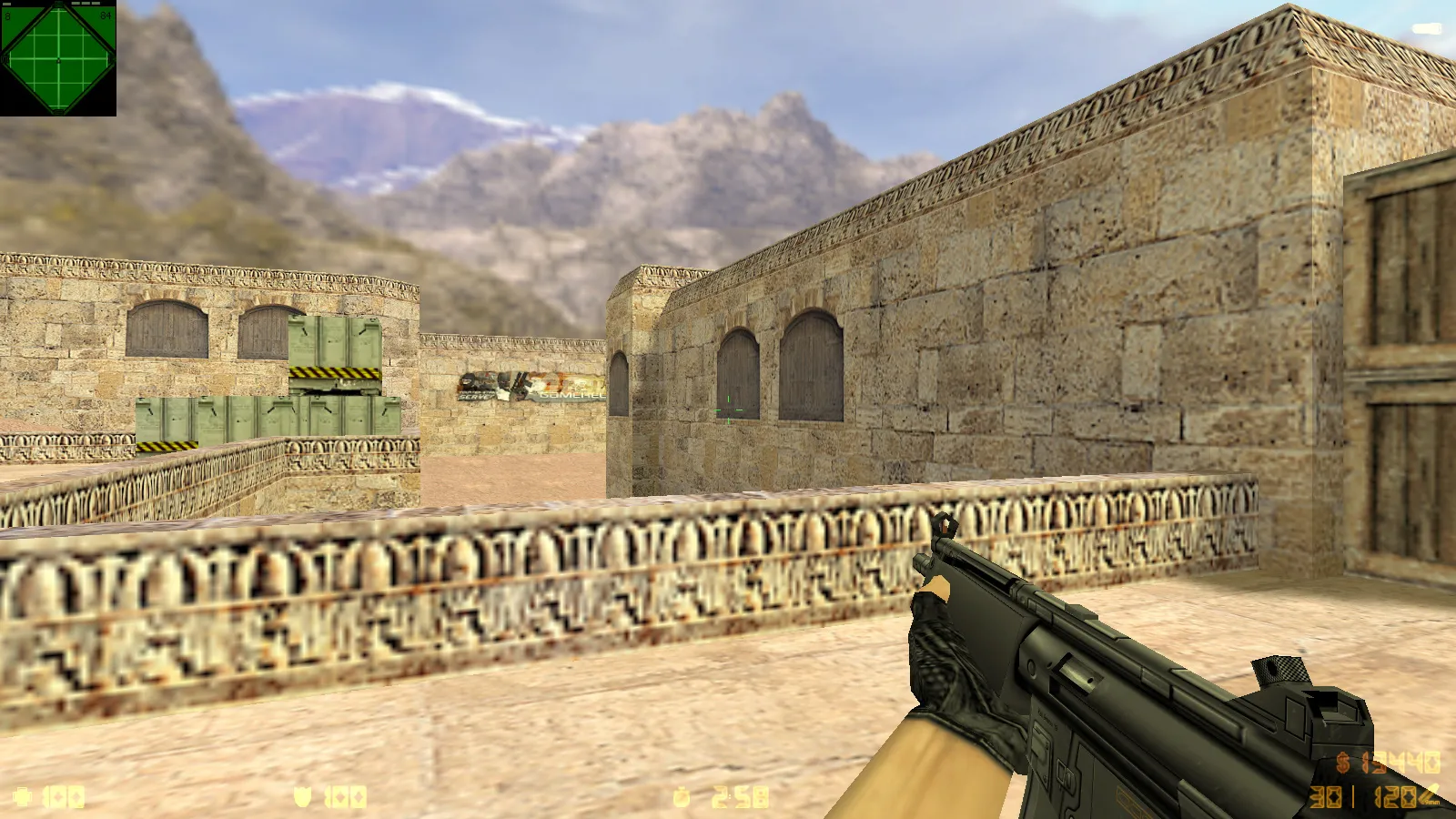 CS 1.6 New Style: HD-скины 29 шт, темная тема меню, зеленый фон и оптимизированный конфиг для комфортной игры — скриншот 25