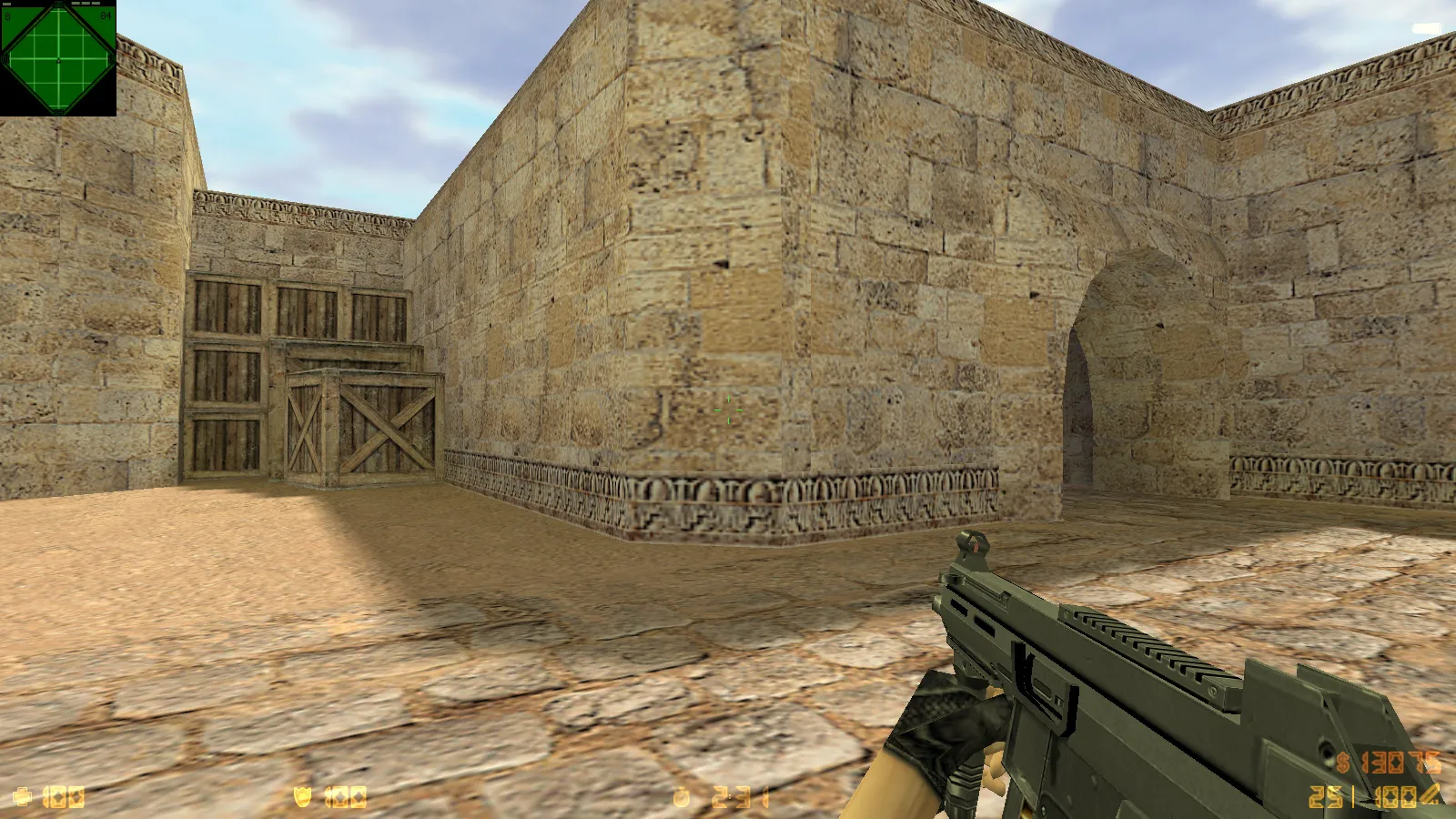 CS 1.6 New Style: HD-скины 29 шт, темная тема меню, зеленый фон и оптимизированный конфиг для комфортной игры — скриншот 26