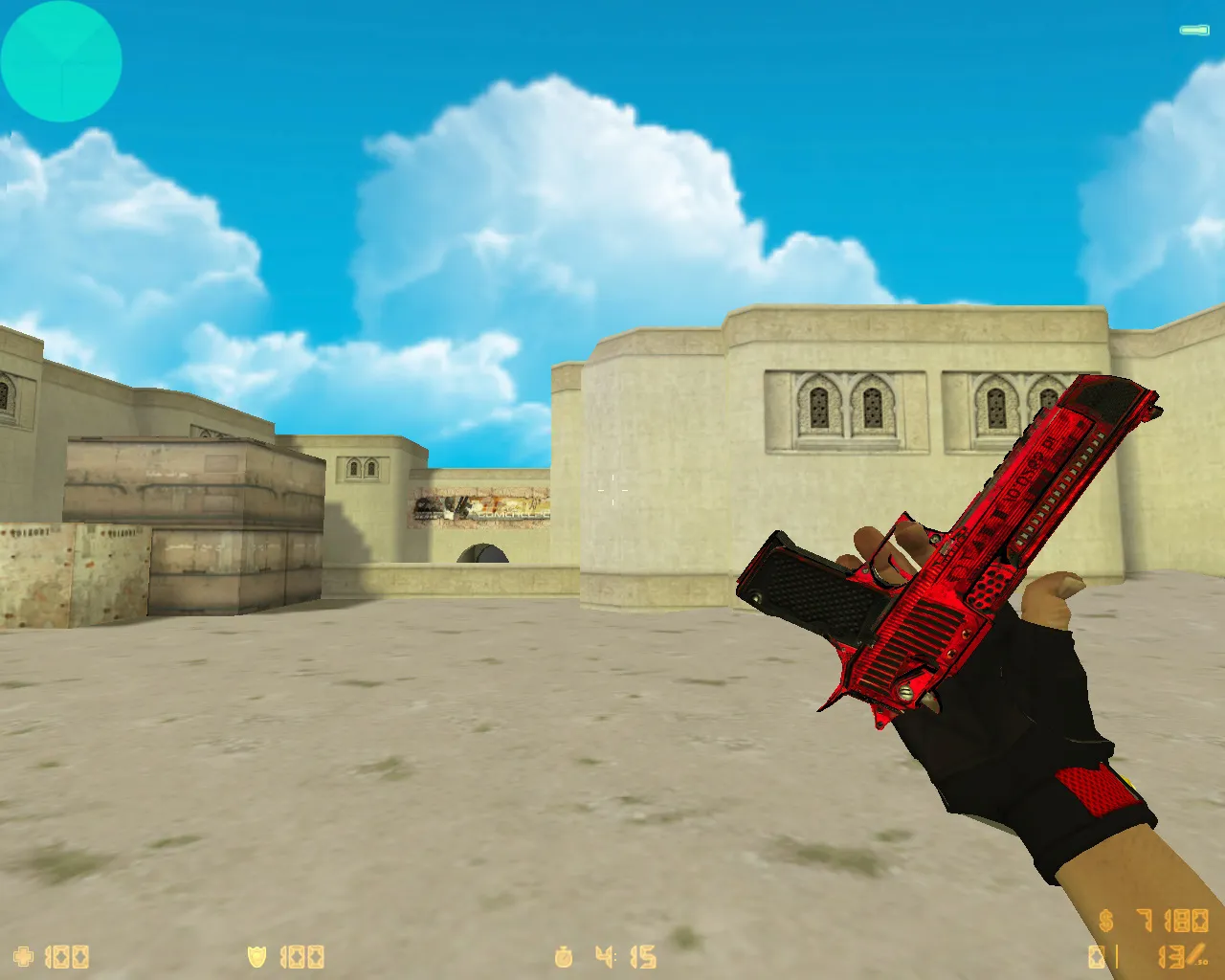 CS 1.6 NextGen: красная сборка 12 правок, 27 скинов с перчатками и ручной осмотр, темная тема меню — скриншот 7