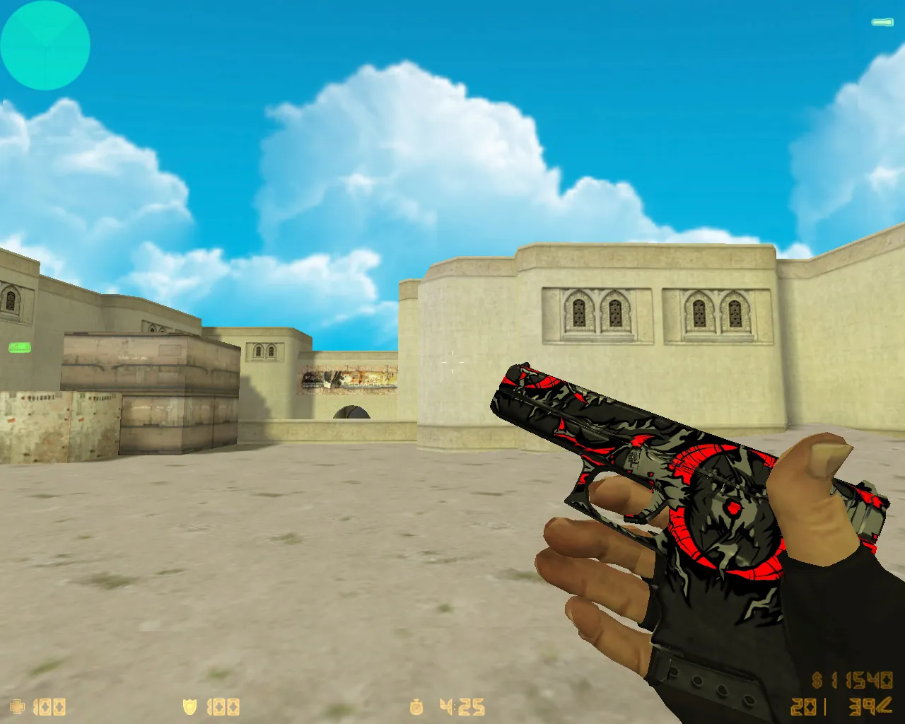 CS 1.6 NextGen: красная сборка 12 правок, 27 скинов с перчатками и ручной осмотр, темная тема меню — скриншот 8