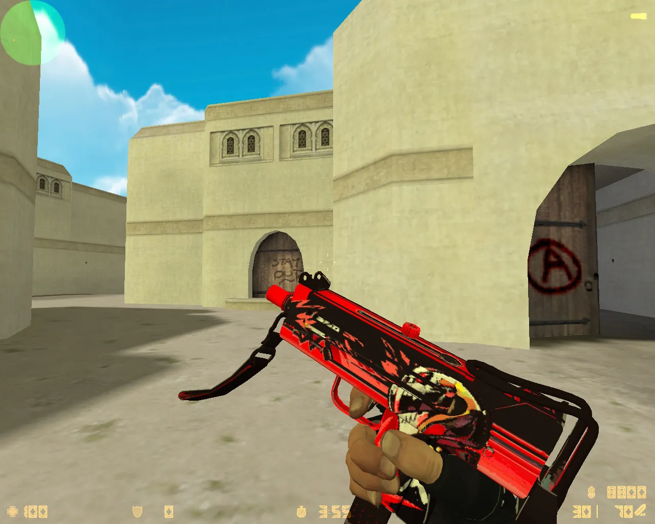 CS 1.6 NextGen: красная сборка 12 правок, 27 скинов с перчатками и ручной осмотр, темная тема меню — скриншот 18