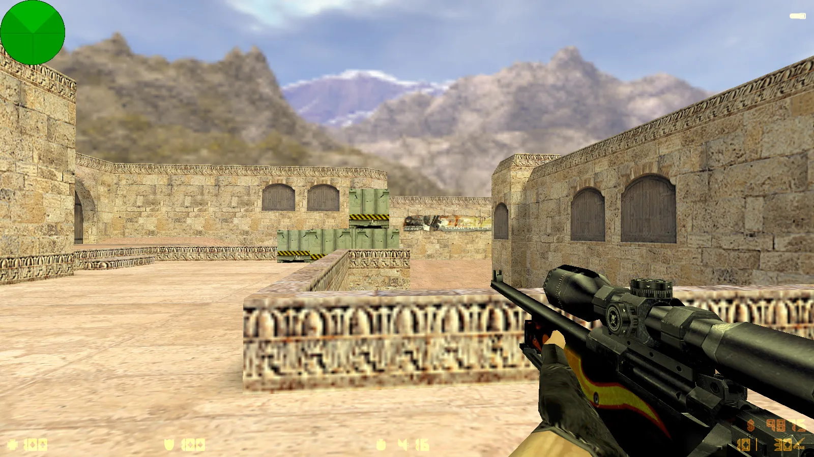 CS 1.6 Ninja Edition: скины, графика, оружие v_/p_/w_ модели, темное меню и оптимизированный config.cfg — скриншот 6