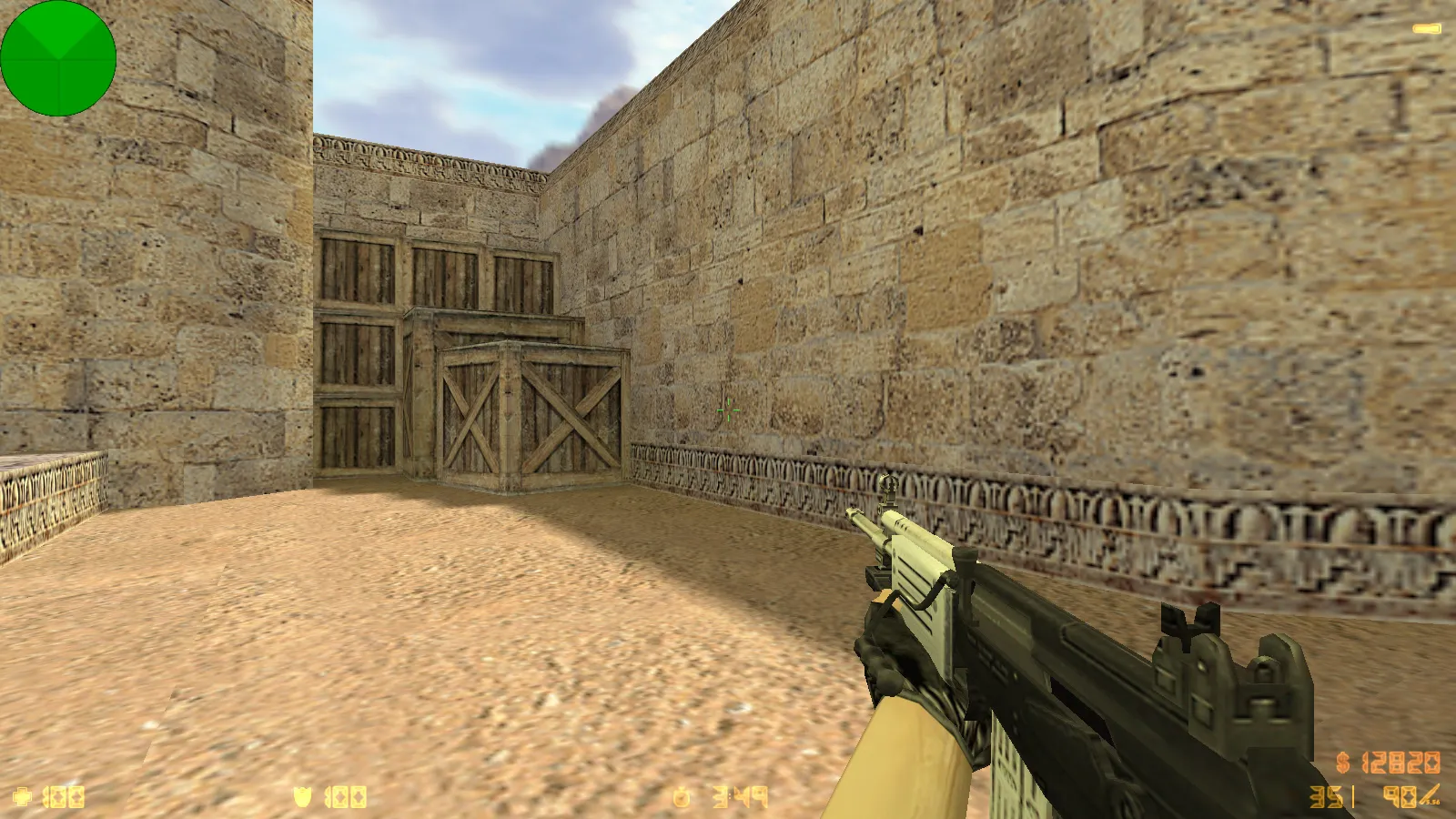 CS 1.6 Ninja Edition: скины, графика, оружие v_/p_/w_ модели, темное меню и оптимизированный config.cfg — скриншот 11