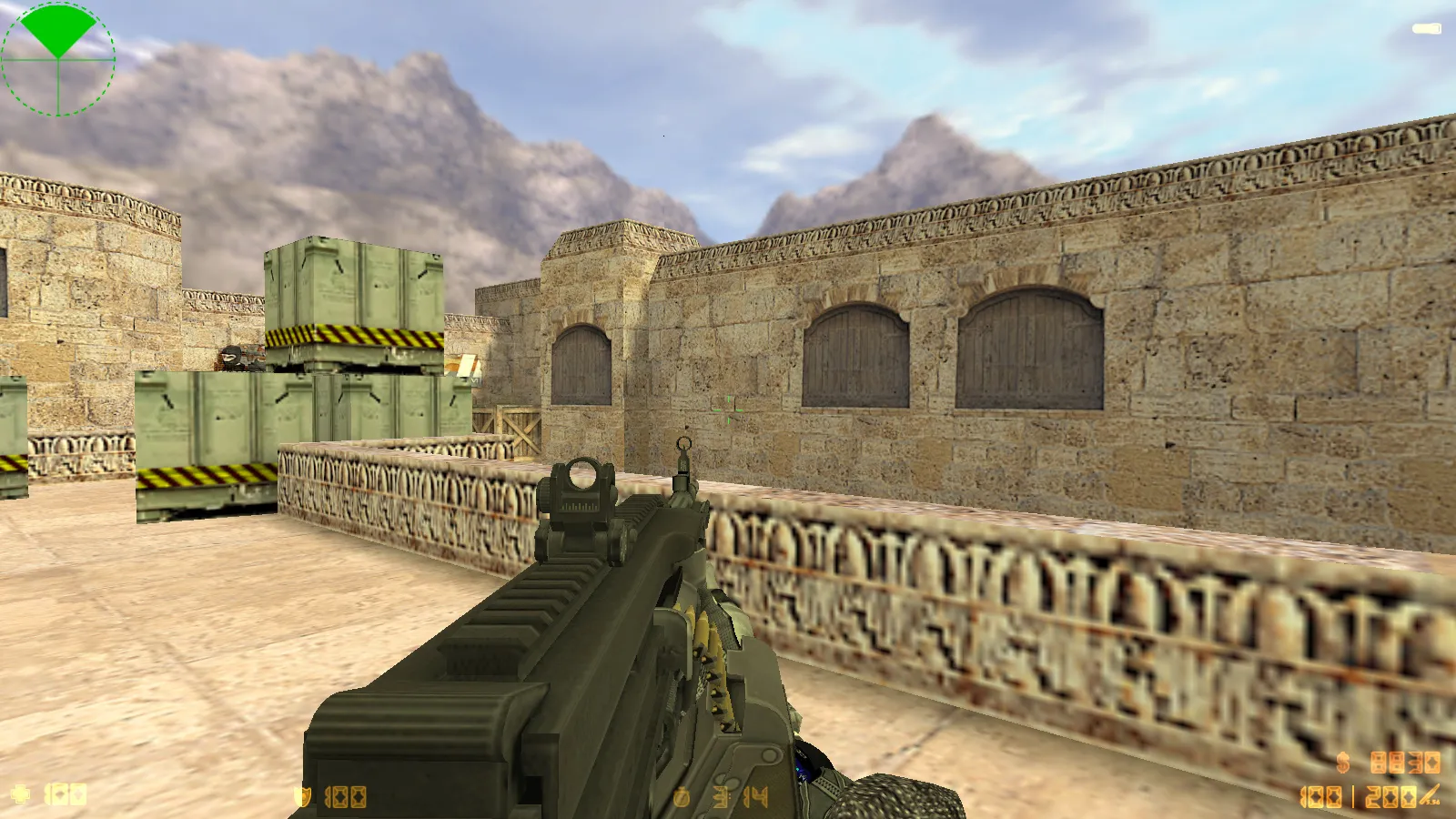 CS 1.6 Oblivion: скины и графика, реалистичное оружие, звуки, радар, меню и фон в голубых тонах — скриншот 20