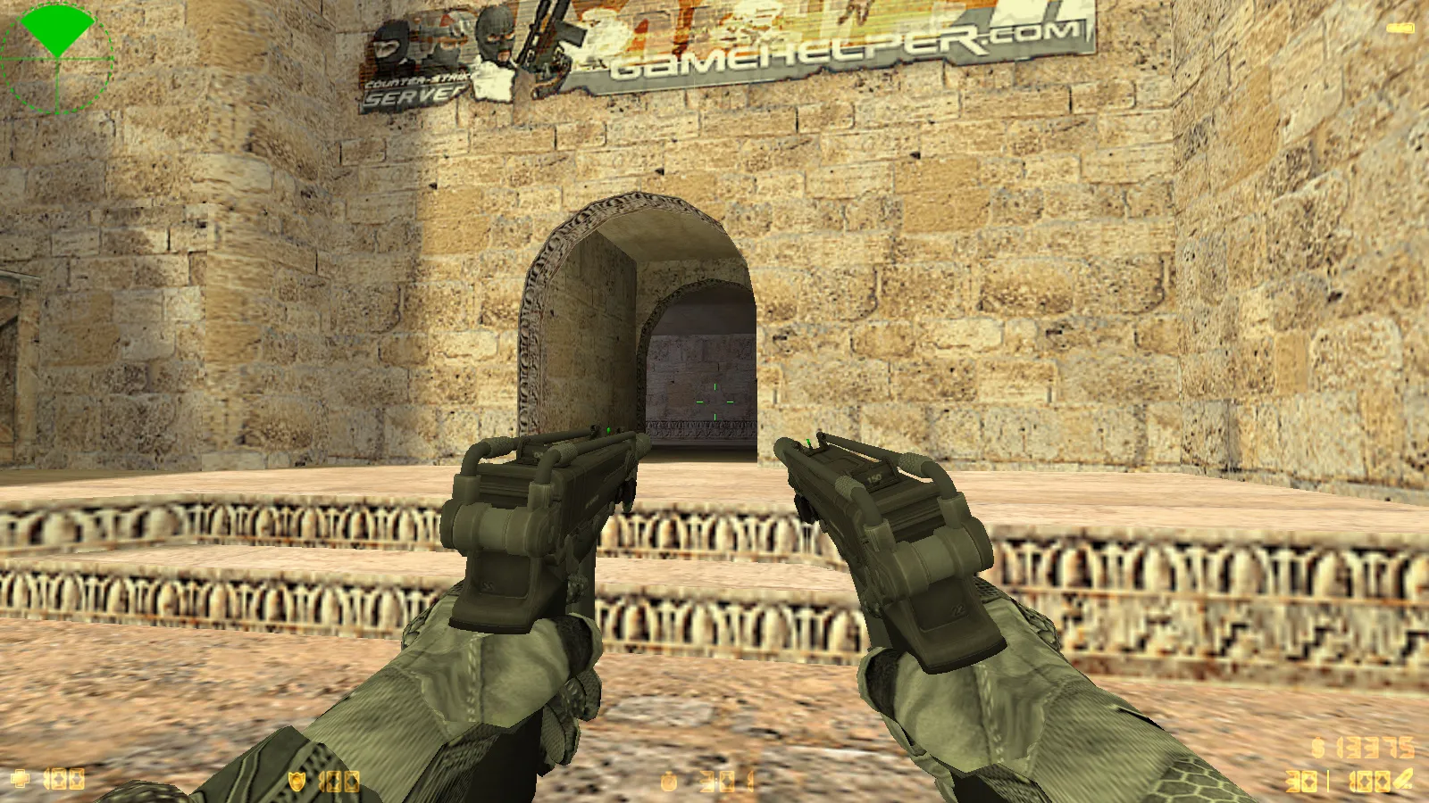 CS 1.6 Oblivion: скины и графика, реалистичное оружие, звуки, радар, меню и фон в голубых тонах — скриншот 21