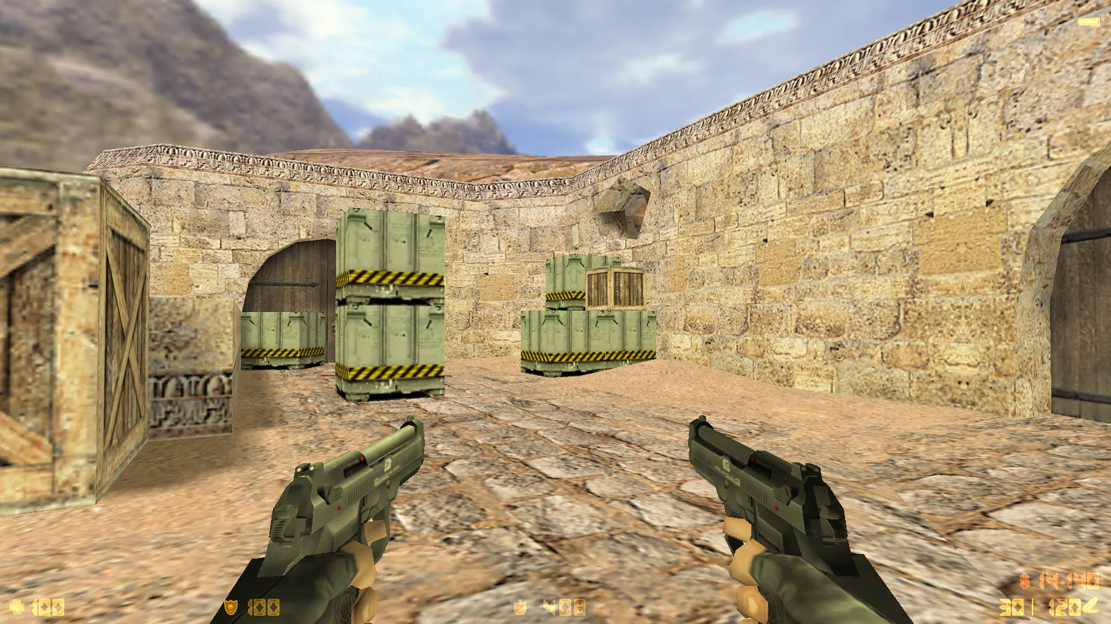 CS 1.6 Old School — оригинальная чистая сборка с 6 апгрейдами, темной темой меню, звуками и оптимизированным конфигом — скриншот 18
