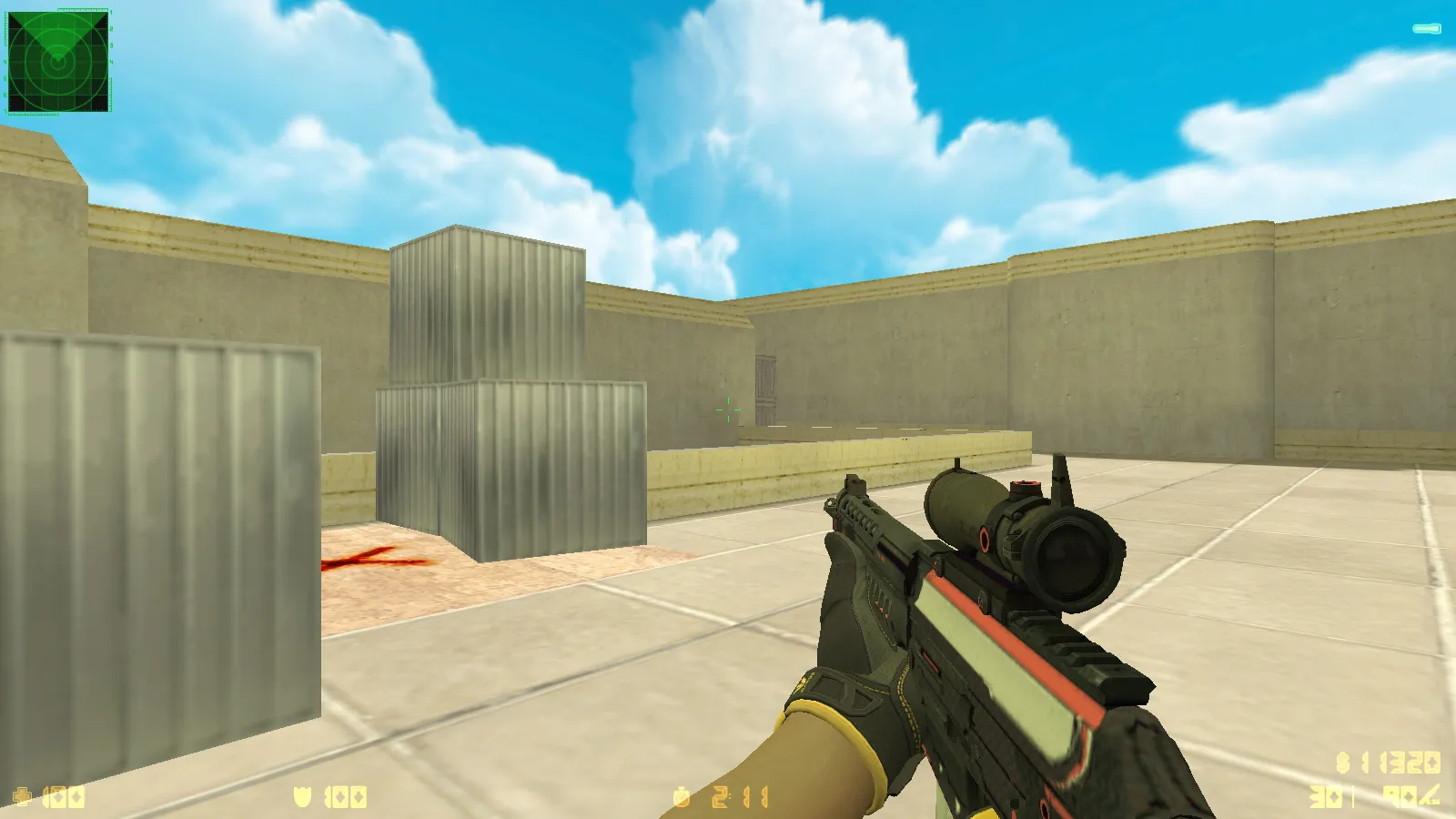 CS 1.6 Paradise — сборка с 30 скинами, спорт перчатками «Омега», темным меню и оптимизированным конфигом — скриншот 13
