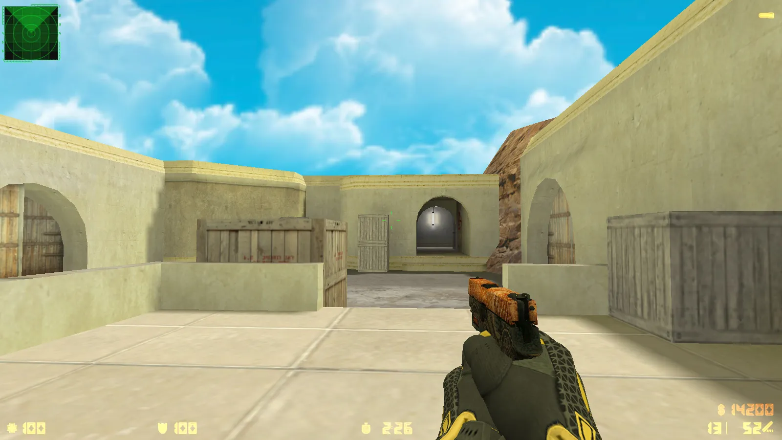 CS 1.6 Paradise — сборка с 30 скинами, спорт перчатками «Омега», темным меню и оптимизированным конфигом — скриншот 18