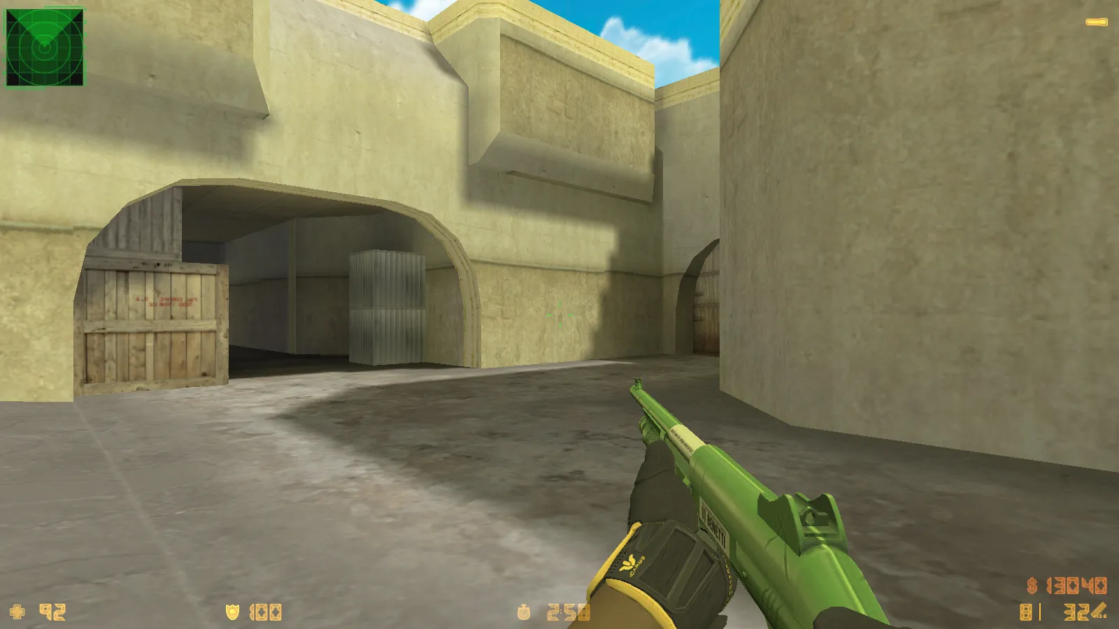 CS 1.6 Paradise — сборка с 30 скинами, спорт перчатками «Омега», темным меню и оптимизированным конфигом — скриншот 21