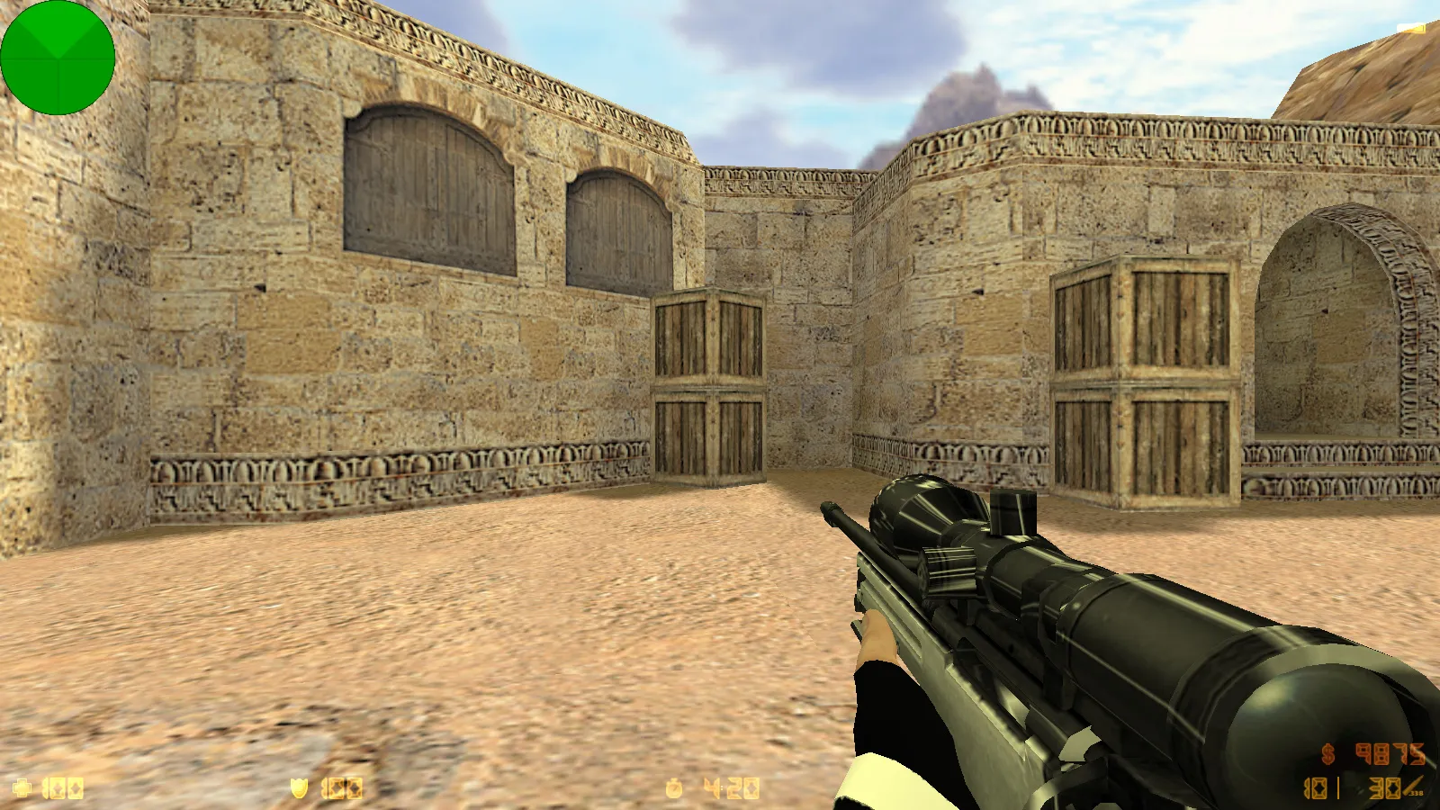 CS 1.6 Platinum: HD оружие, темная тема меню, оптимизированный config.cfg и стабильный запуск на Windows — скриншот 6