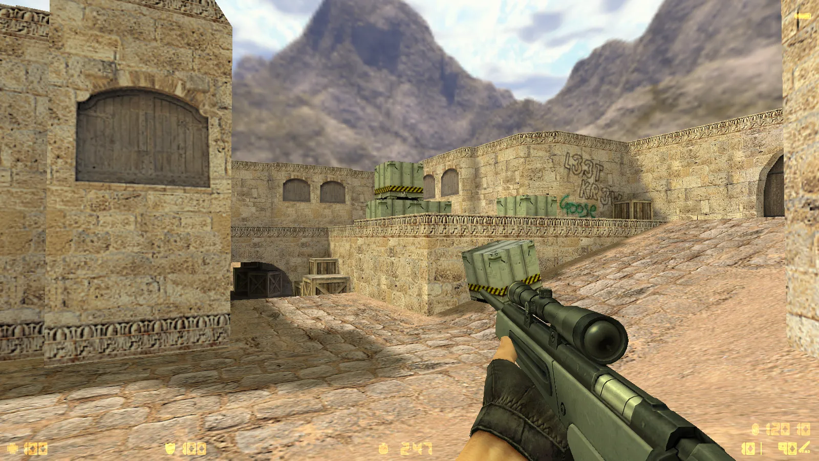 CS 1.6 Playtex — сборка с 7 апдейтами: модели оружия v_/p_/w_, темная тема меню, звуки, музыка и оптимизированный config — скриншот 14