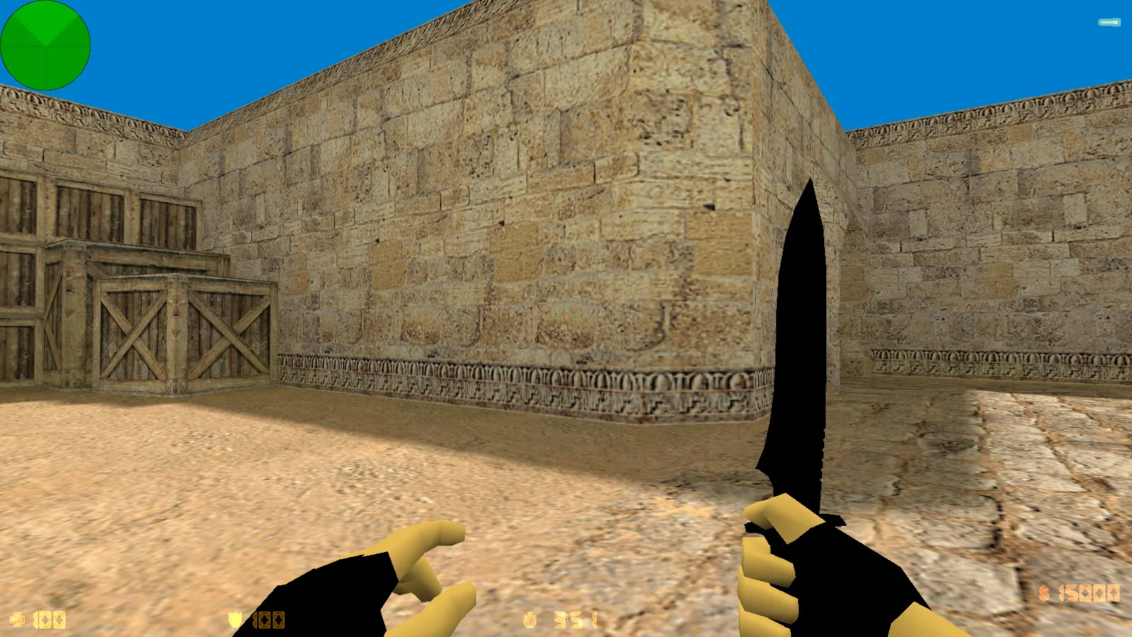 Скачать CS 1.6 Примитивная — оптимизация FPS, чистый конфиг, 7 апгрейдов, стабильный онлайн и боты - Скриншот