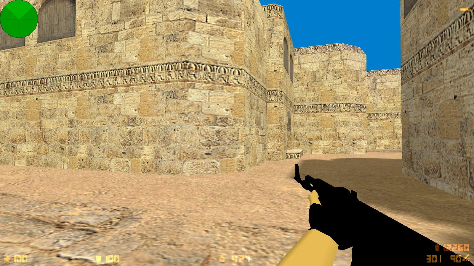 Скачать CS 1.6 Примитивная — оптимизация FPS, чистый конфиг, 7 апгрейдов, стабильный онлайн и боты - Скриншот