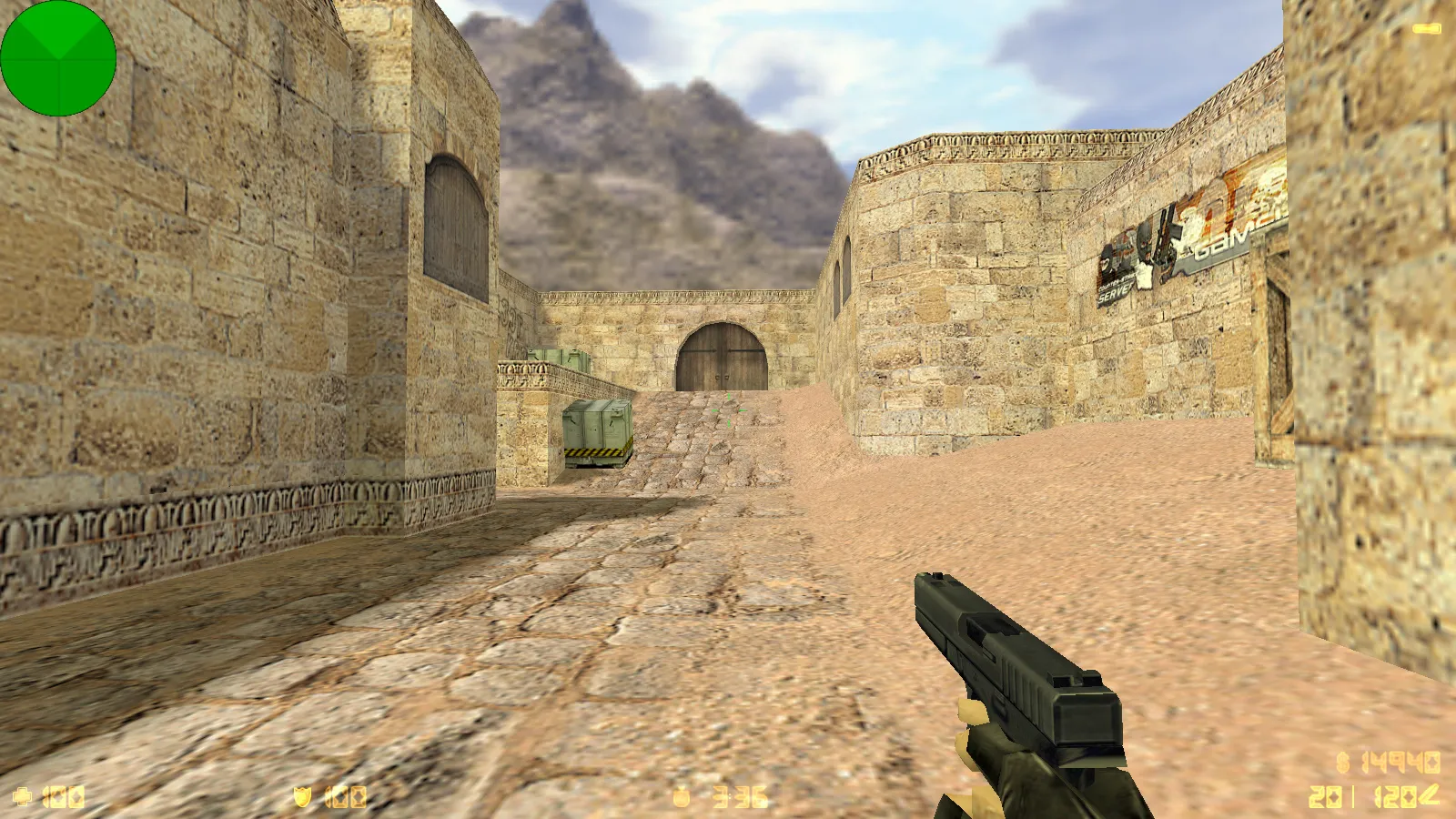 CS 1.6 PRO SKILL: сборка с графикой и скинами, черное меню, музыка, SAS фон и оптимизированный конфиг — скриншот 9