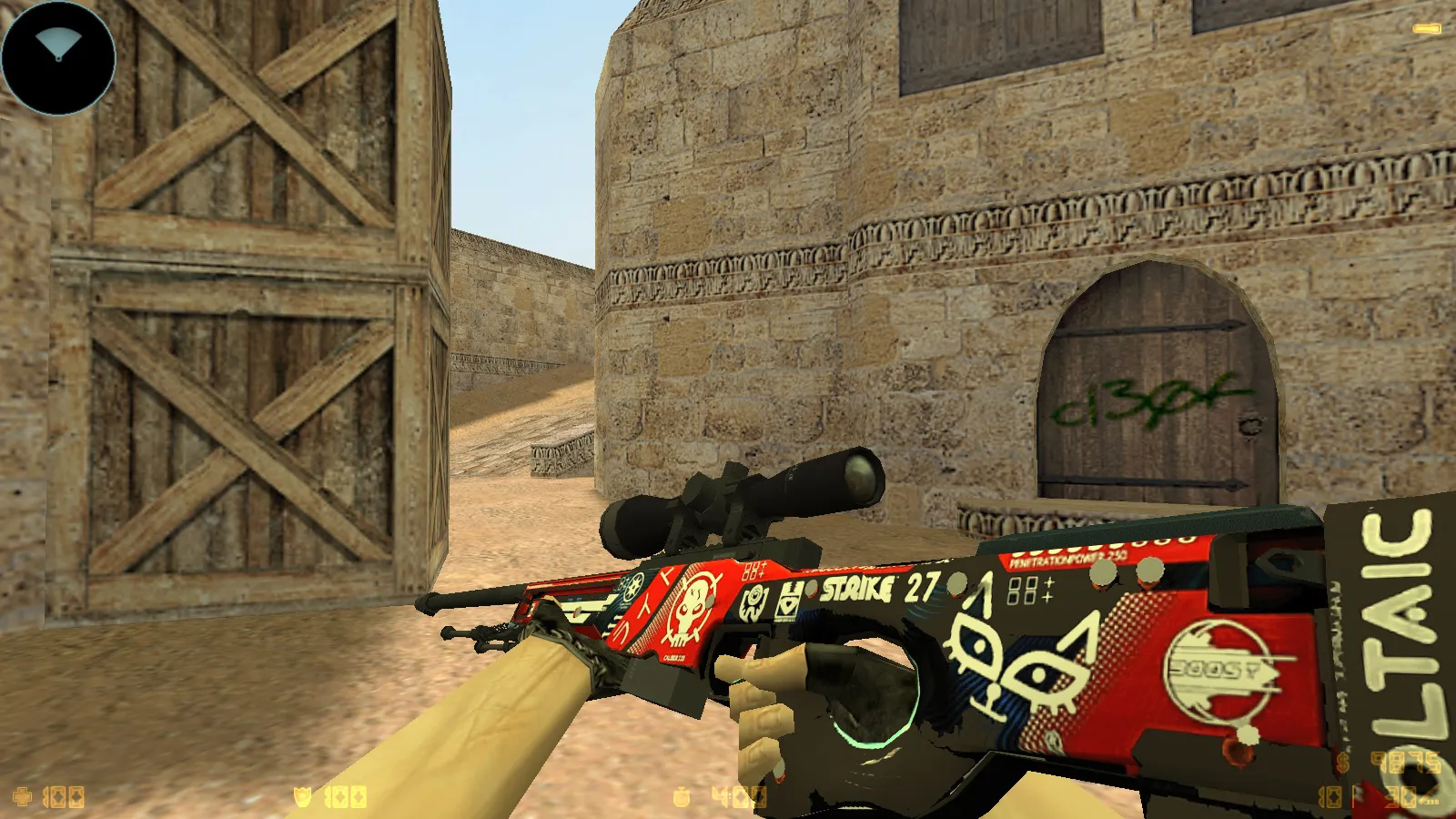 CS 1.6 Progressive: 10 апгрейдов, 29 скинов, темное меню и оптимизированный конфиг — скриншот 6