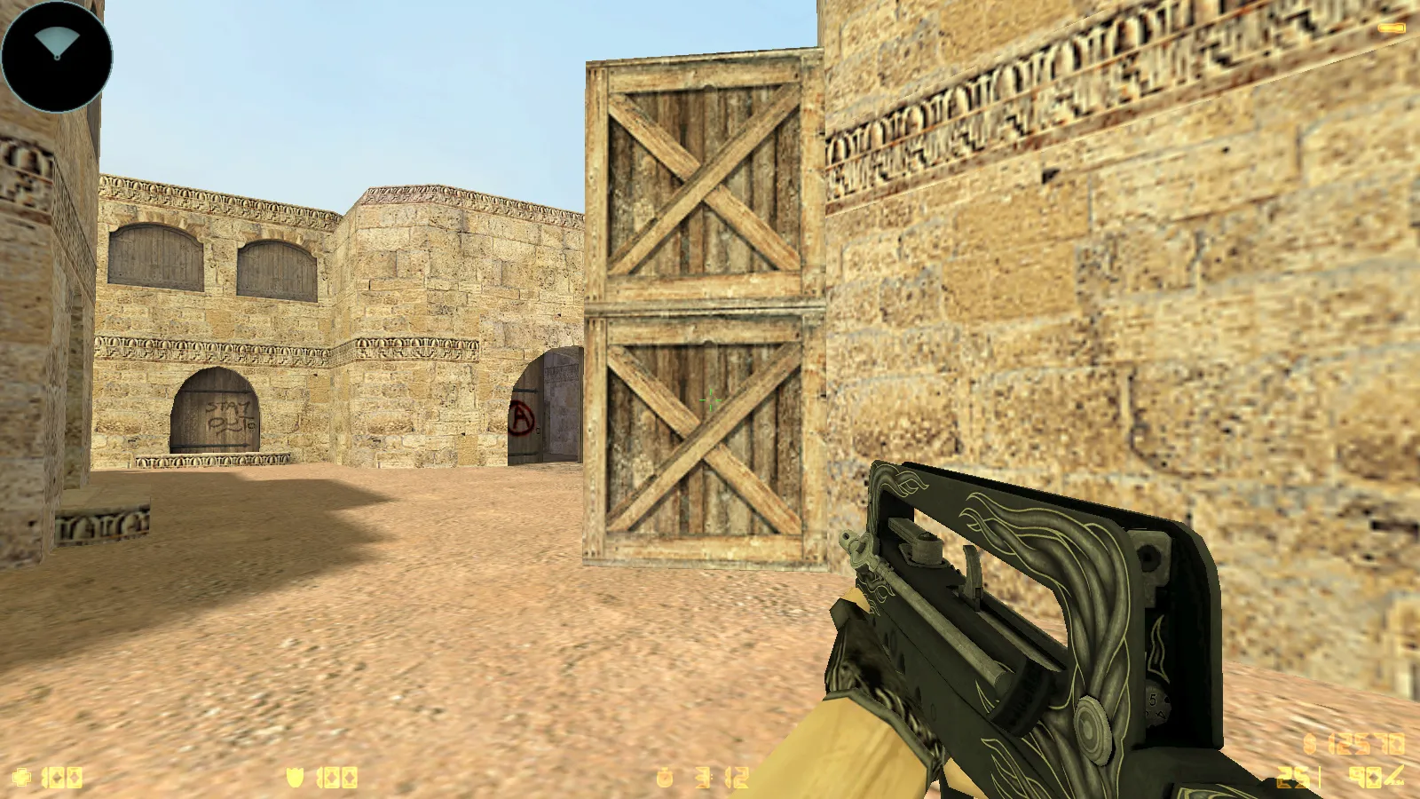 CS 1.6 Progressive: 10 апгрейдов, 29 скинов, темное меню и оптимизированный конфиг — скриншот 10