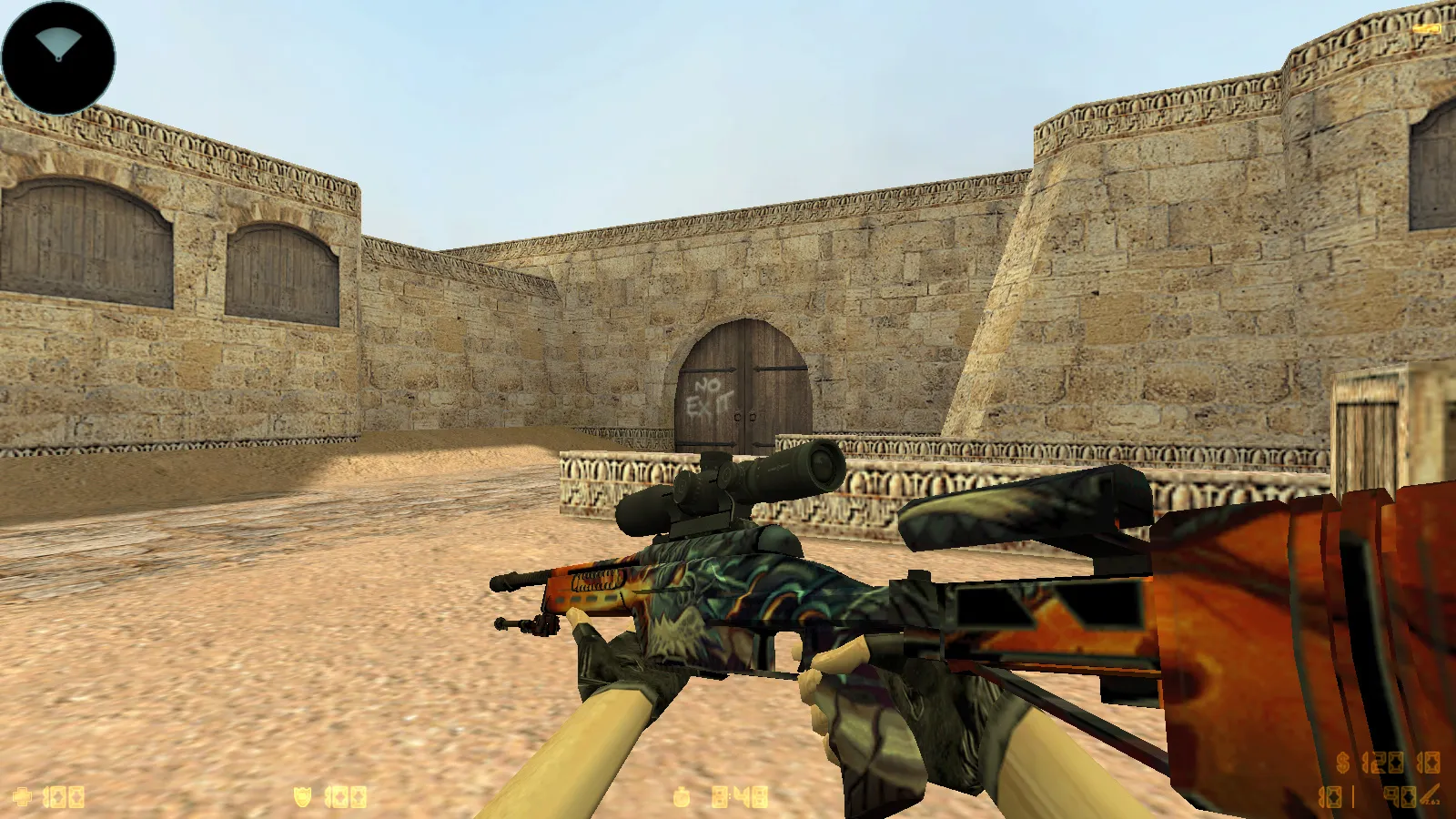 CS 1.6 Progressive: 10 апгрейдов, 29 скинов, темное меню и оптимизированный конфиг — скриншот 14