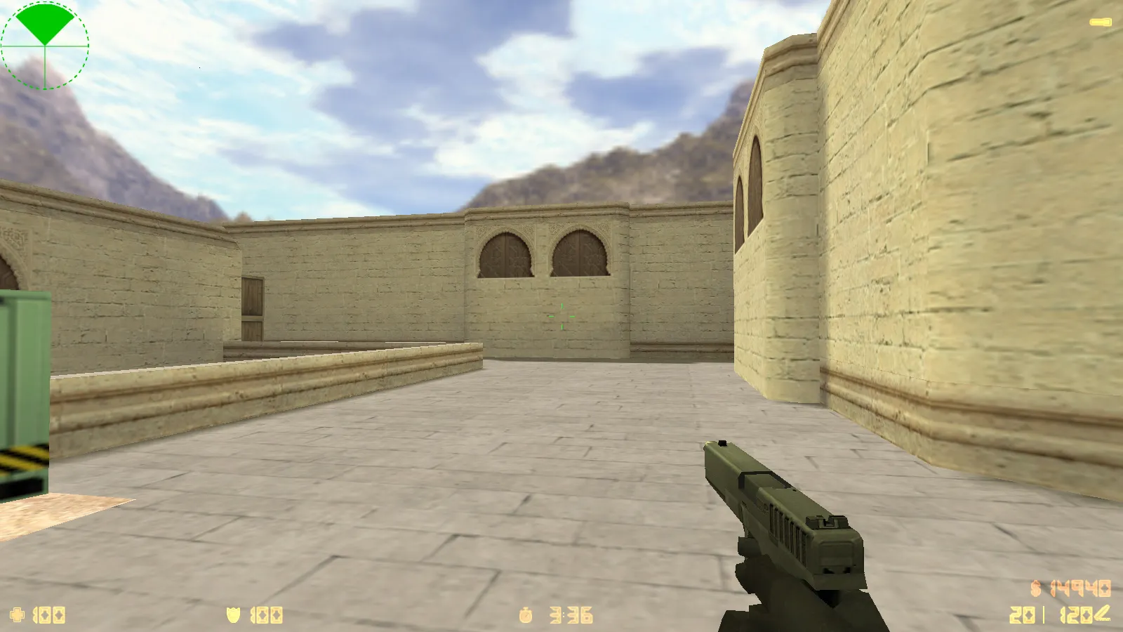 CS 1.6 Proper: сборка с HD оружием, темным меню, улучшенным конфигом, музыкой и поддержкой онлайн/ботов — скриншот 9