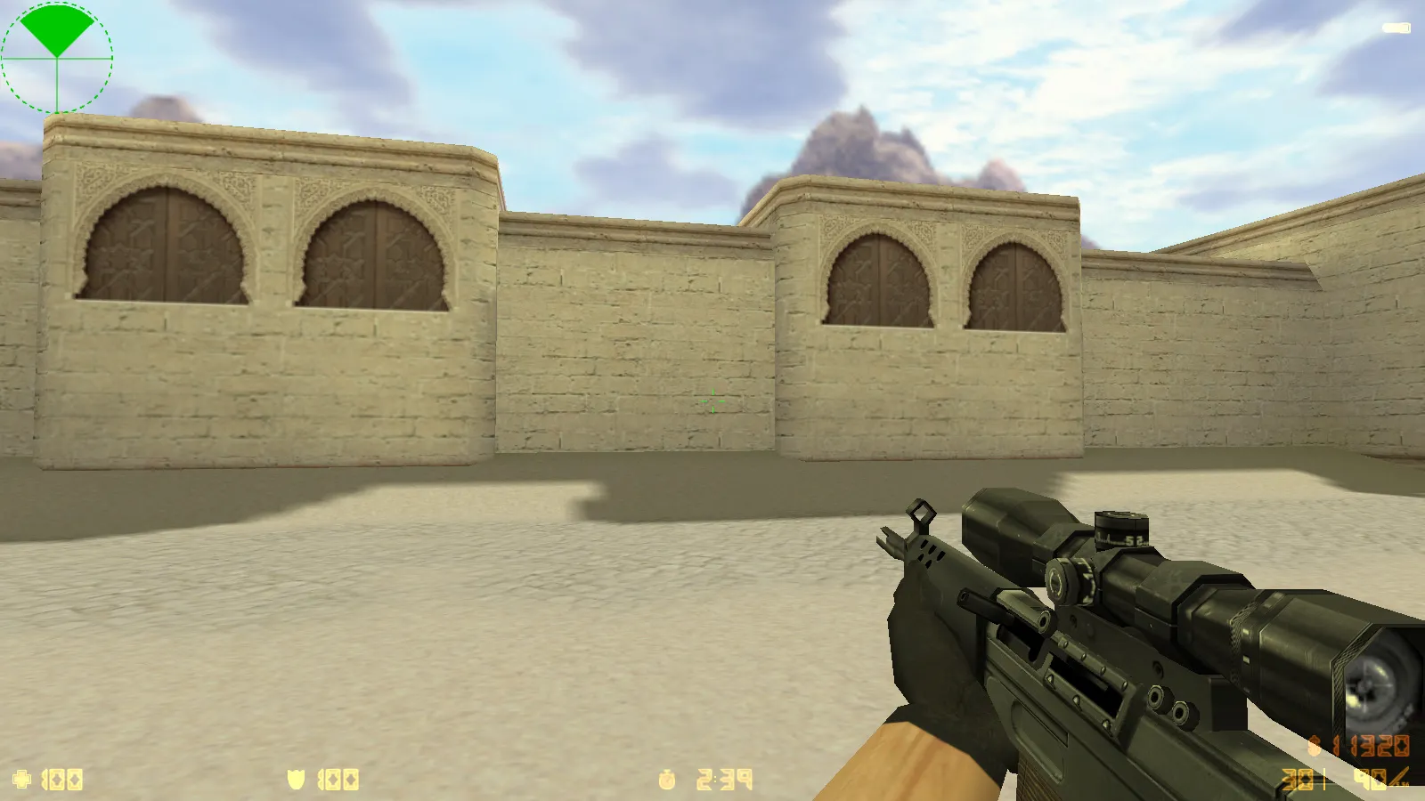 CS 1.6 Proper: сборка с HD оружием, темным меню, улучшенным конфигом, музыкой и поддержкой онлайн/ботов — скриншот 13