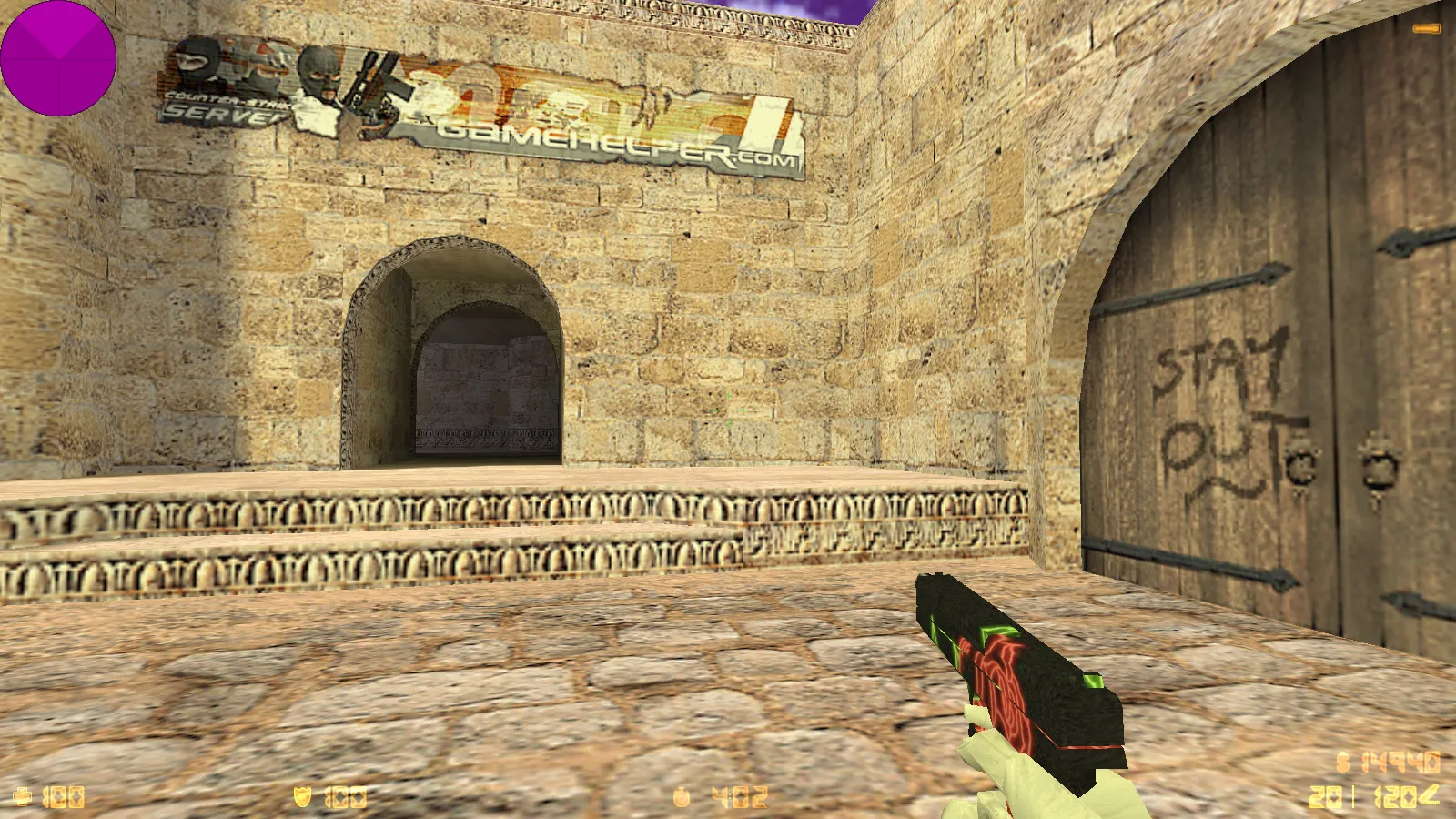 CS 1.6 от Ralyyy: блогерская сборка с 9 нововведениями, белые рукава и перчатки, конфиг и тема меню — скриншот 9