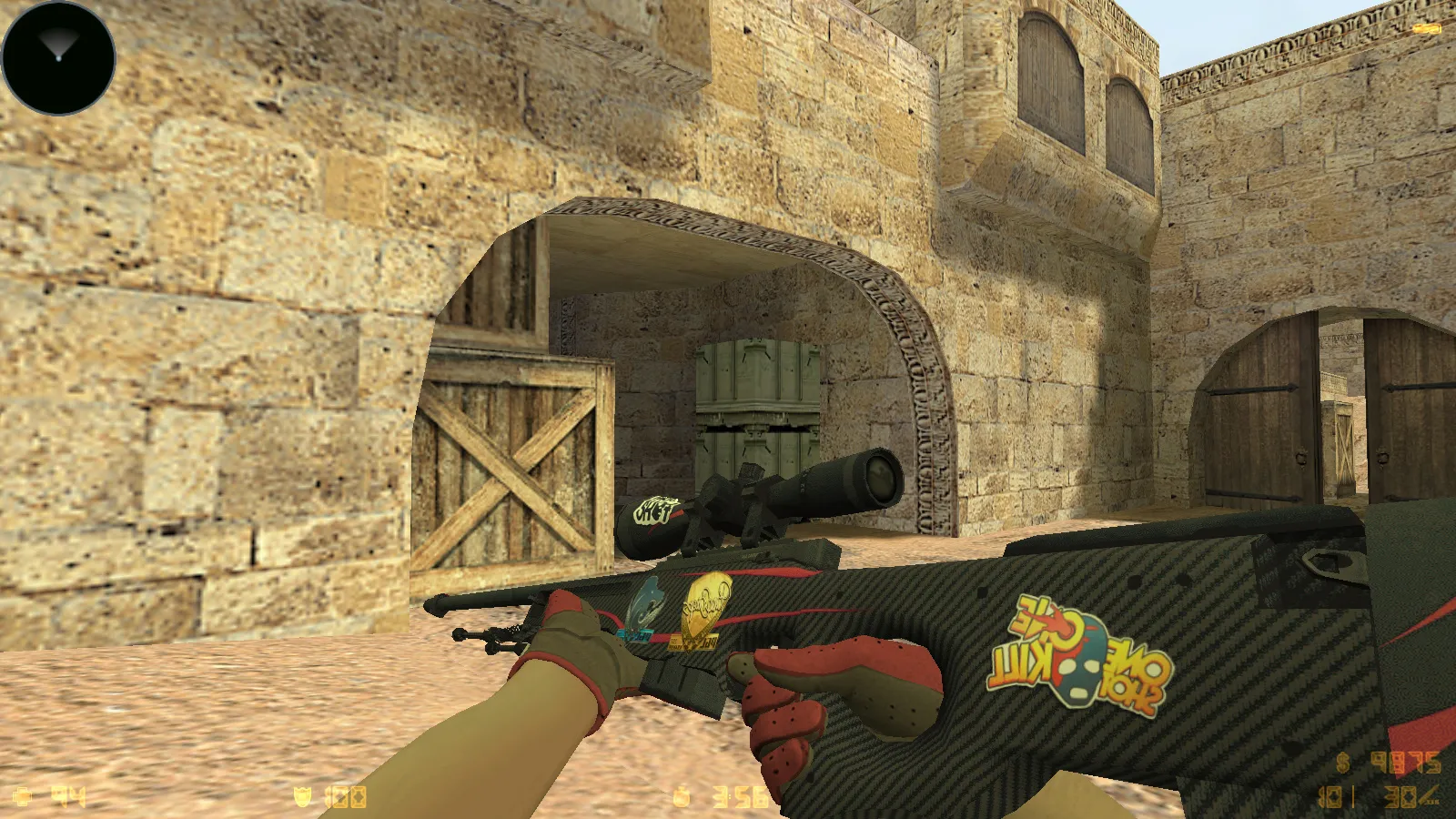 CS 1.6 Reborn 4554/8610: сборка с CS2 скинами, перчатками, звуками, музыкой, радаром и оптимизированным конфигом — скриншот 6