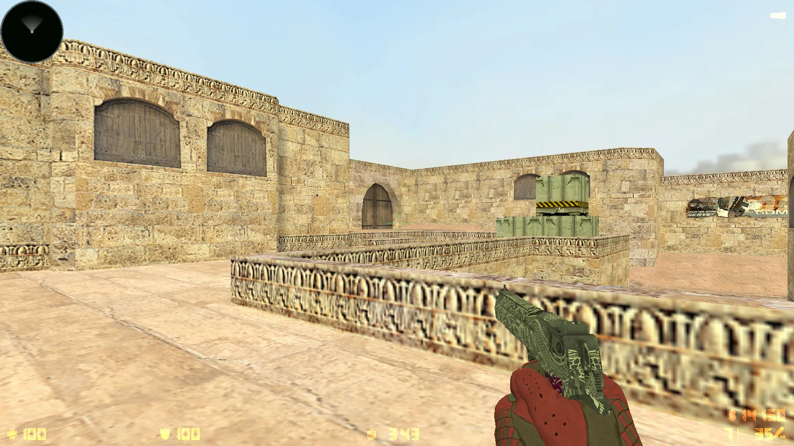 CS 1.6 Reborn 4554/8610: сборка с CS2 скинами, перчатками, звуками, музыкой, радаром и оптимизированным конфигом — скриншот 7