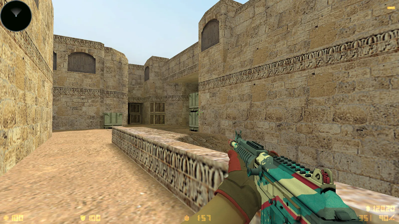 CS 1.6 Reborn 4554/8610: сборка с CS2 скинами, перчатками, звуками, музыкой, радаром и оптимизированным конфигом — скриншот 11