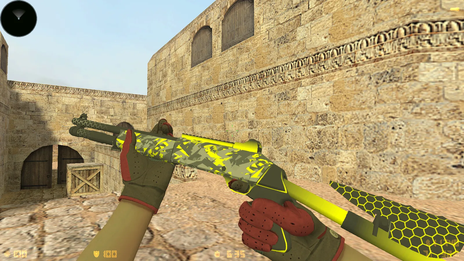 CS 1.6 Reborn 4554/8610: сборка с CS2 скинами, перчатками, звуками, музыкой, радаром и оптимизированным конфигом — скриншот 22