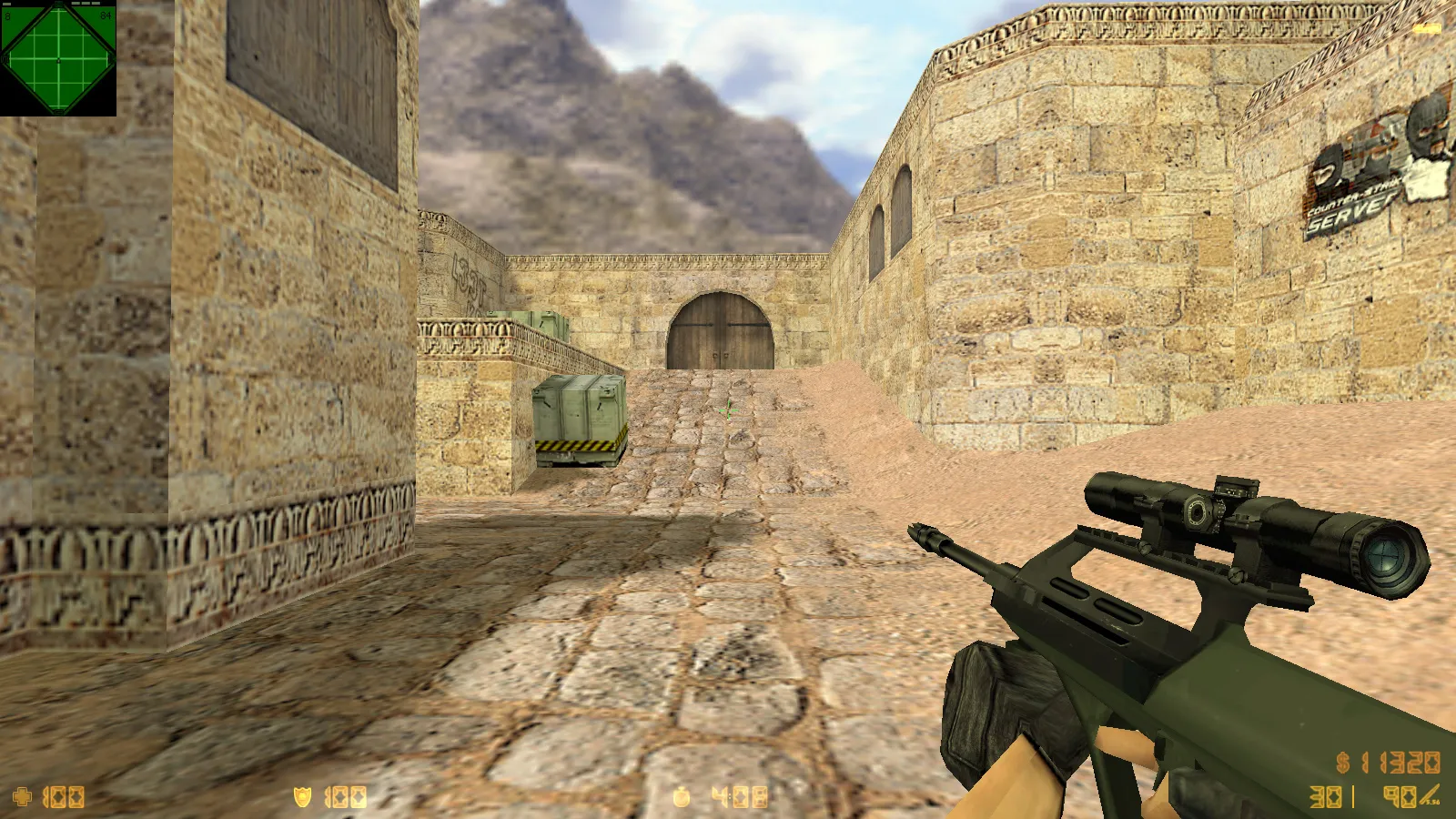 CS 1.6 Reloaded: скины и графика, оптимальный конфиг, звуки, радар и темное меню — скриншот 12