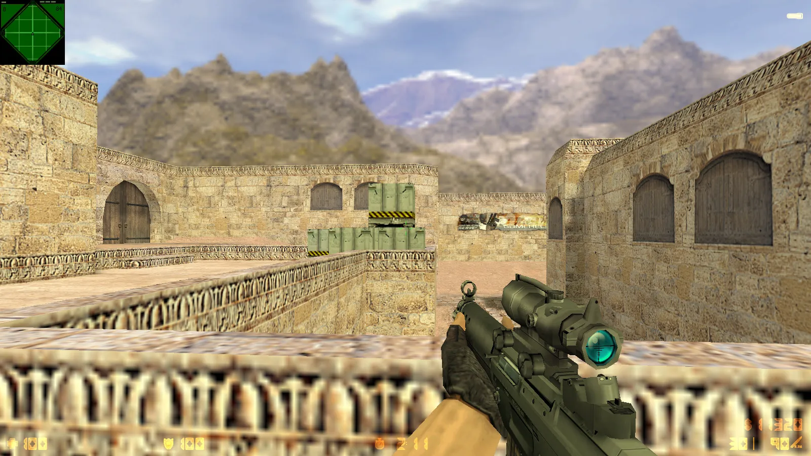 CS 1.6 Reloaded: скины и графика, оптимальный конфиг, звуки, радар и темное меню — скриншот 13