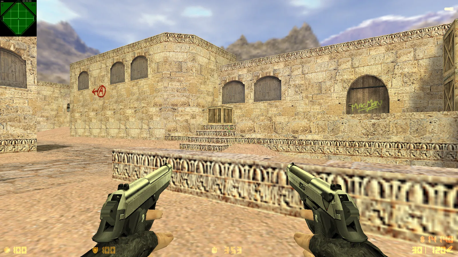 CS 1.6 Reloaded: скины и графика, оптимальный конфиг, звуки, радар и темное меню — скриншот 20