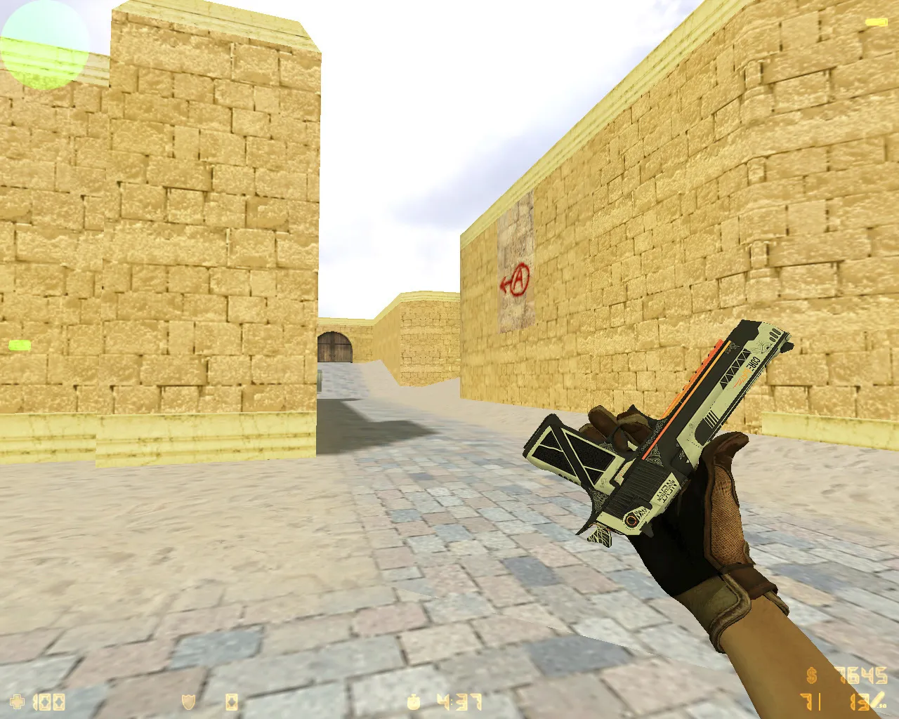 CS 1.6 Revision — сборка с 24 скинами, Ninjas in Pyjamas перчатками, темной темой меню и оптимизированным config.cfg — скриншот 14