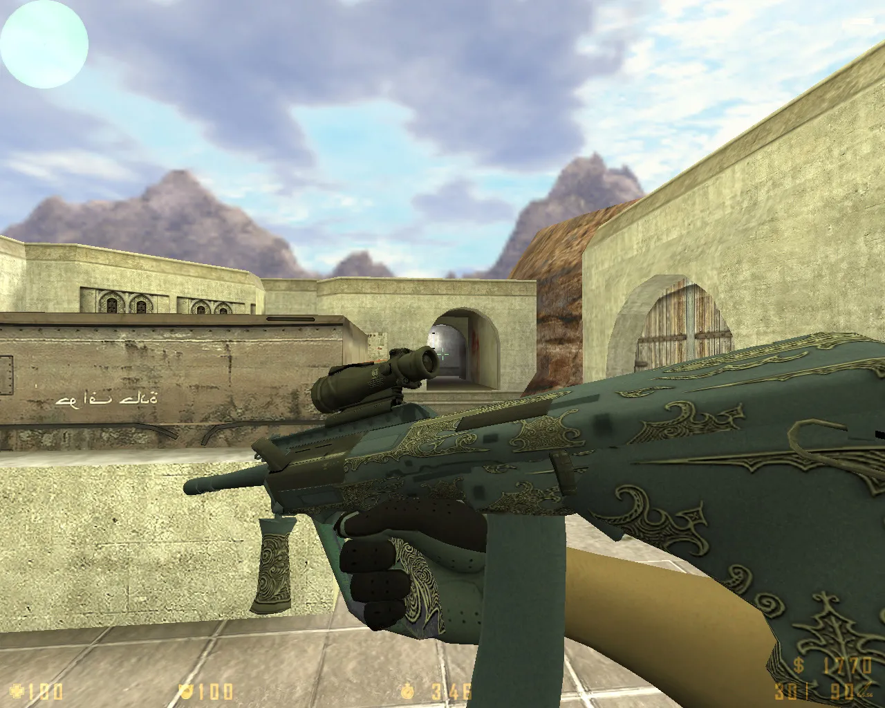 CS 1.6 Revolt: скины и графика, 11 правок, 27 моделей, темное меню, звуки и конфиг — скриншот 10